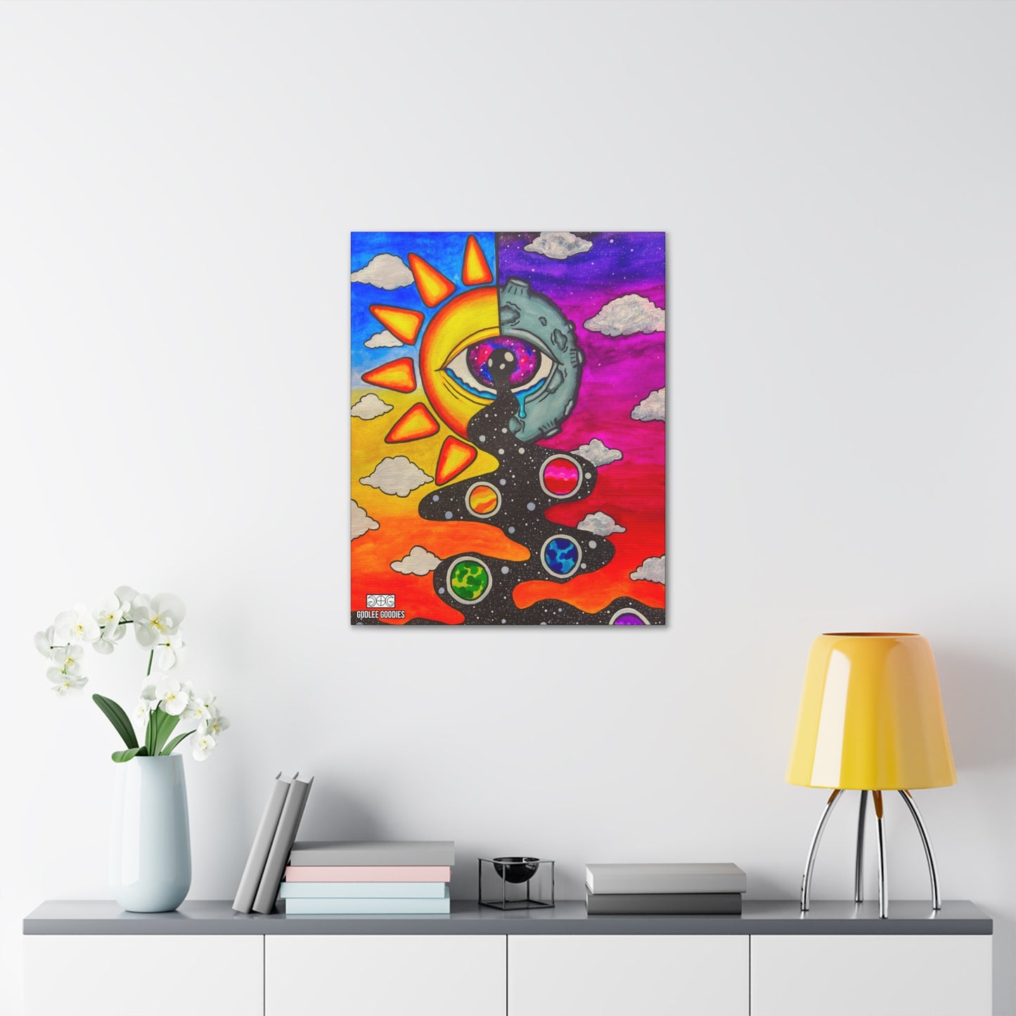 Solar Eyeclipse- Canvas