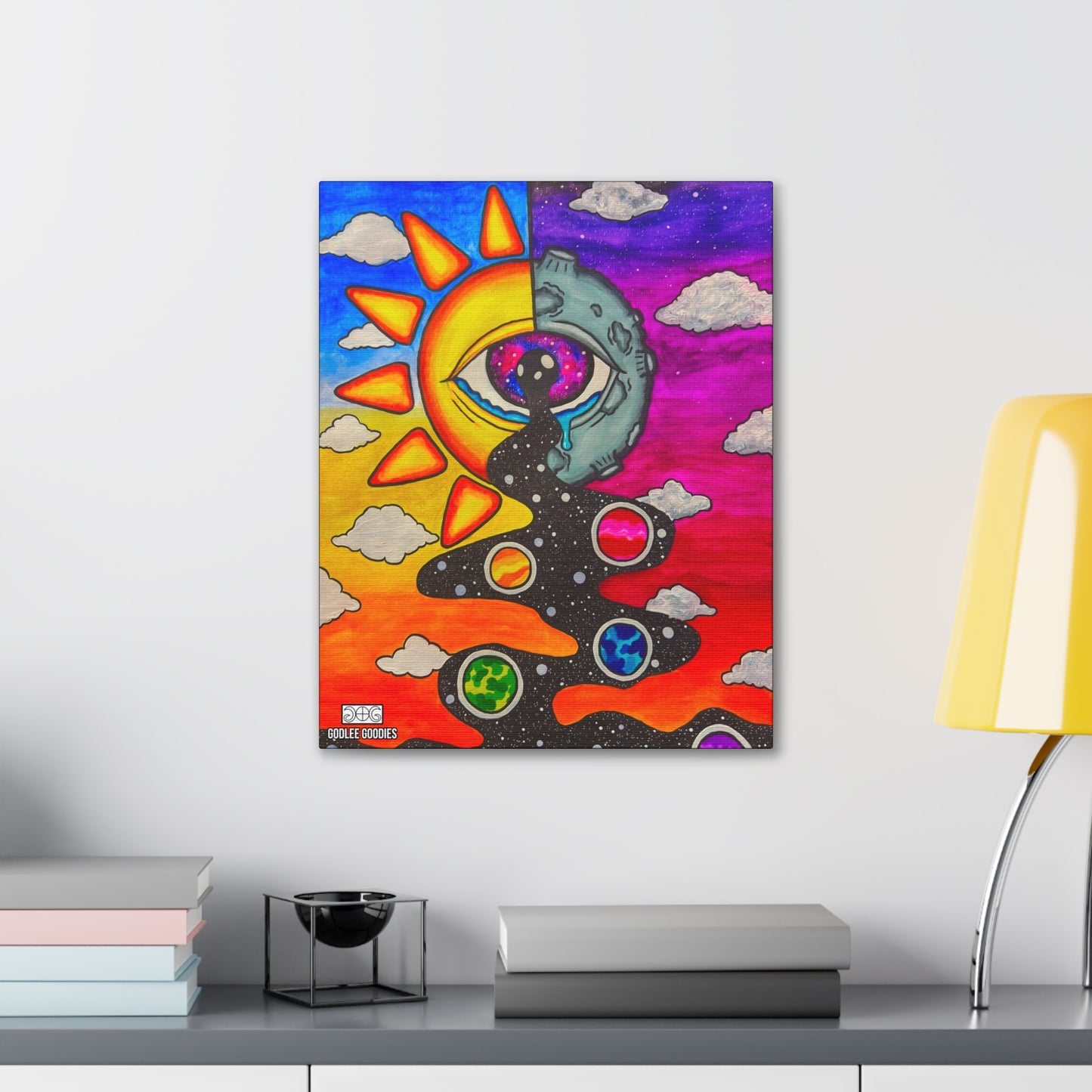 Solar Eyeclipse- Canvas