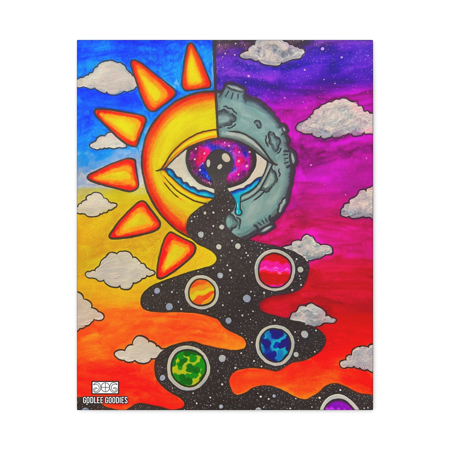 Solar Eyeclipse- Canvas