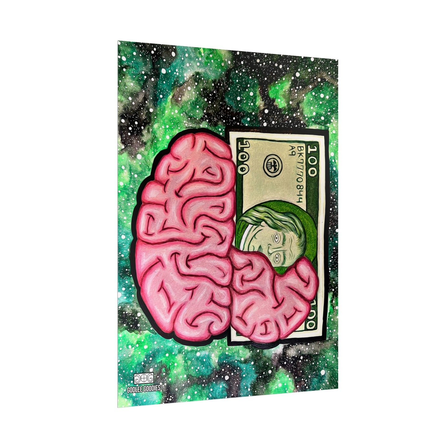 Billionaire Mindset- Rolled Poster