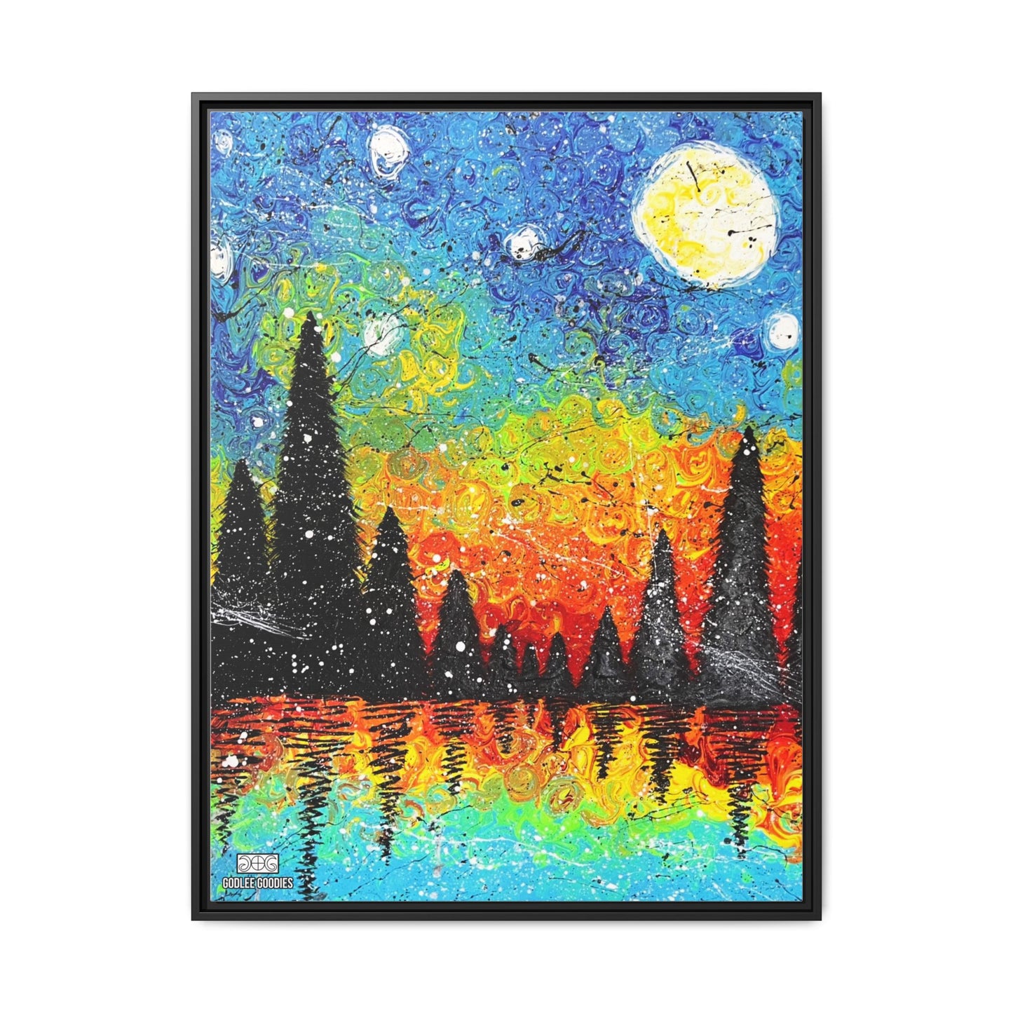 Remember The Rage- Framed Canvas