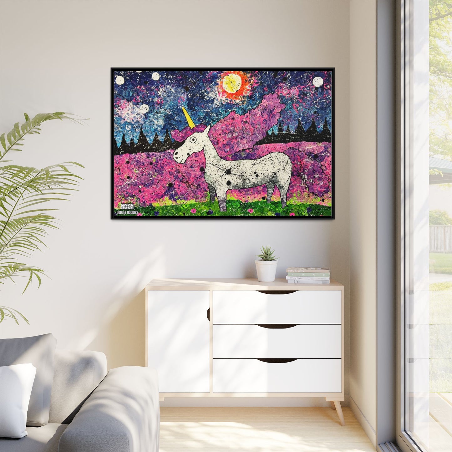 Starlight- Framed Canvas