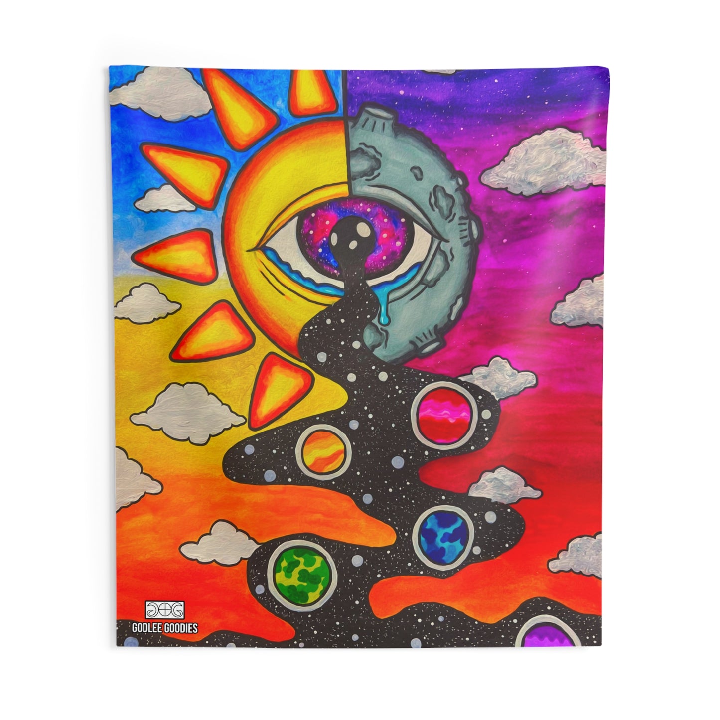 Solar Eyeclipse- Wall Tapestry