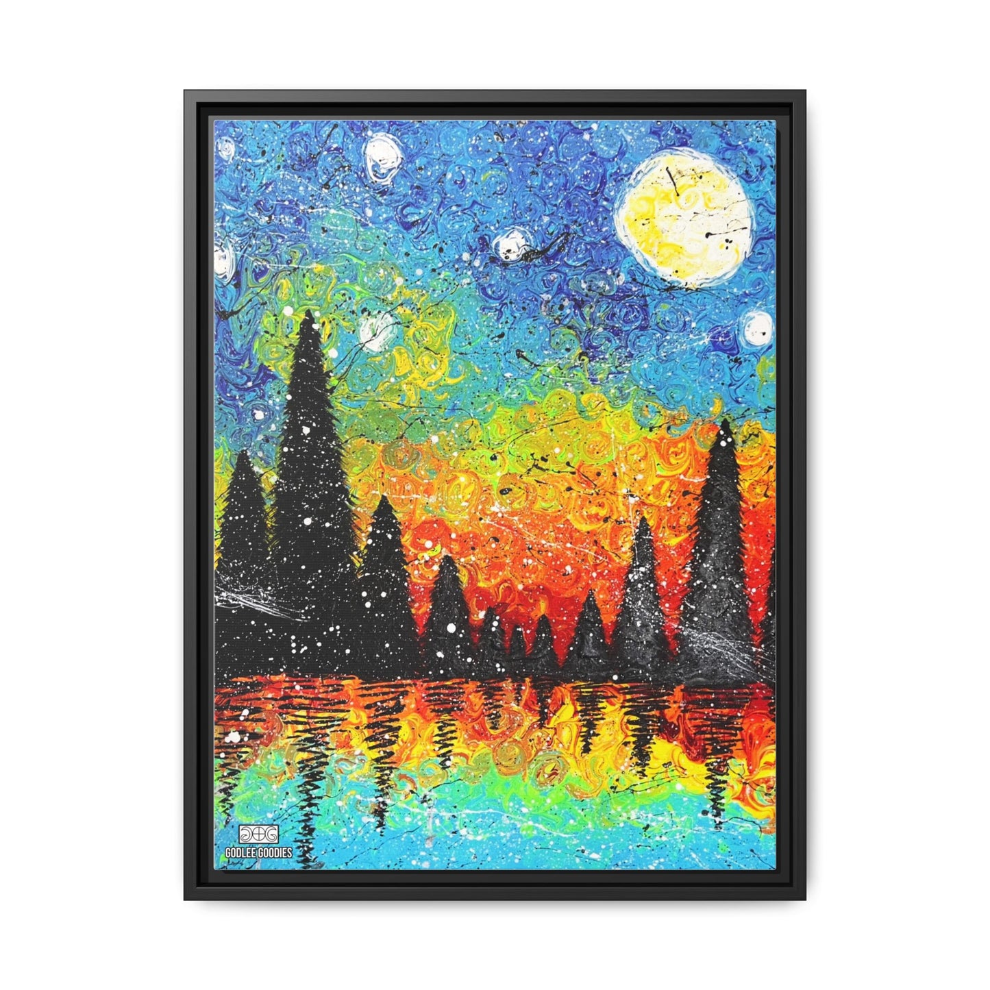 Remember The Rage- Framed Canvas
