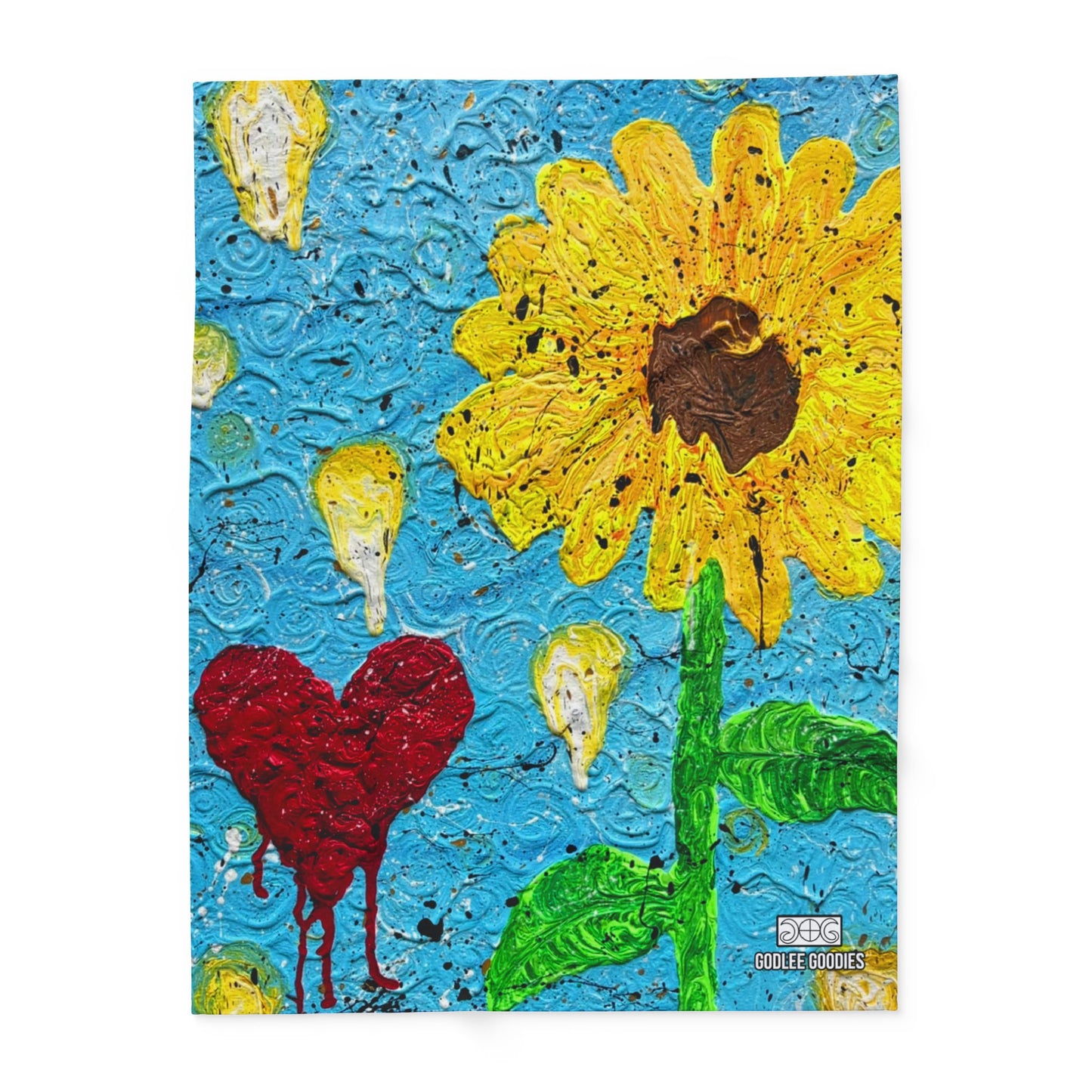 Sun Power- Fleece Blanket