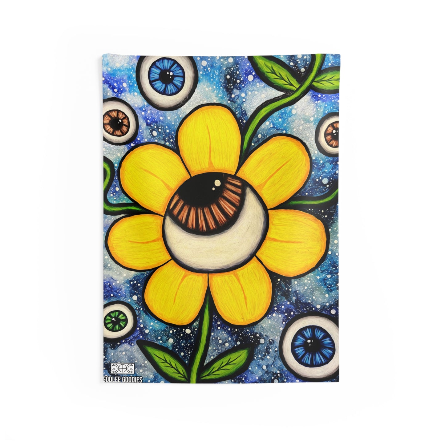 Eye Bloom- Wall Tapestry