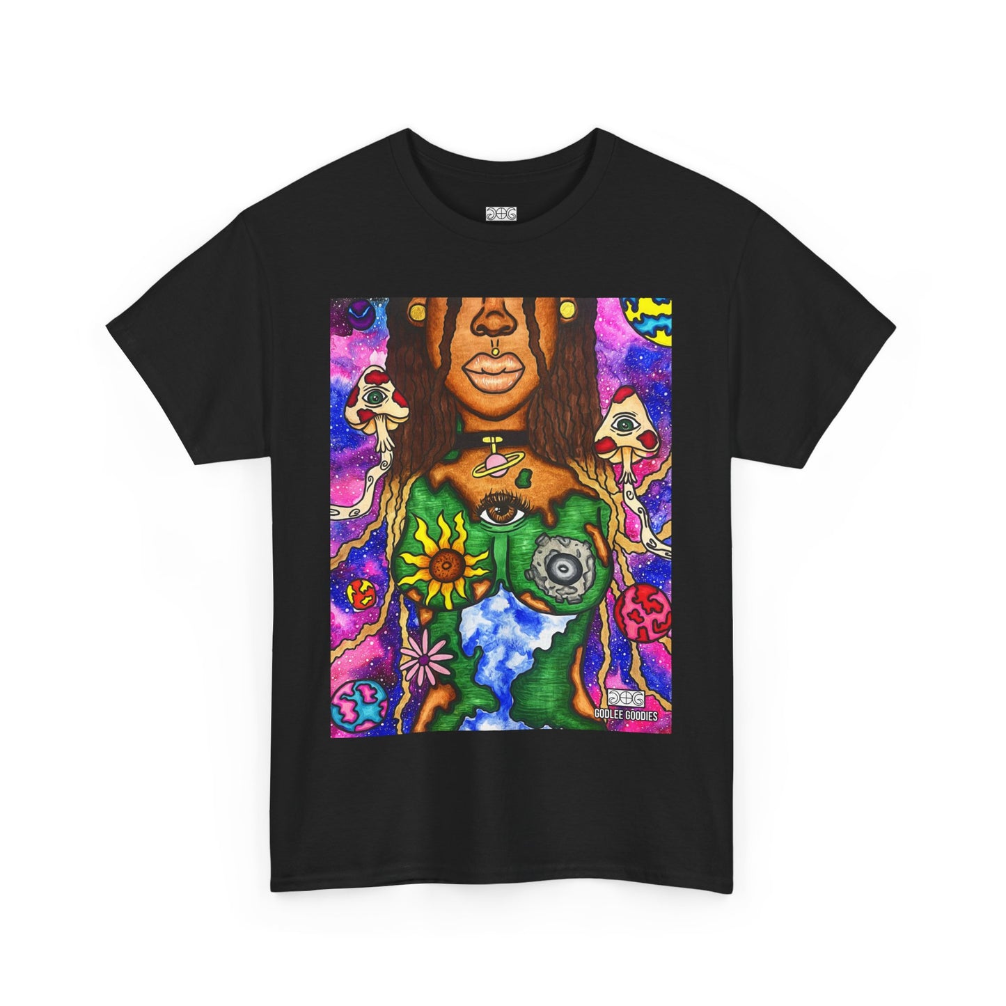Earth Goddess- Cotton T-Shirt