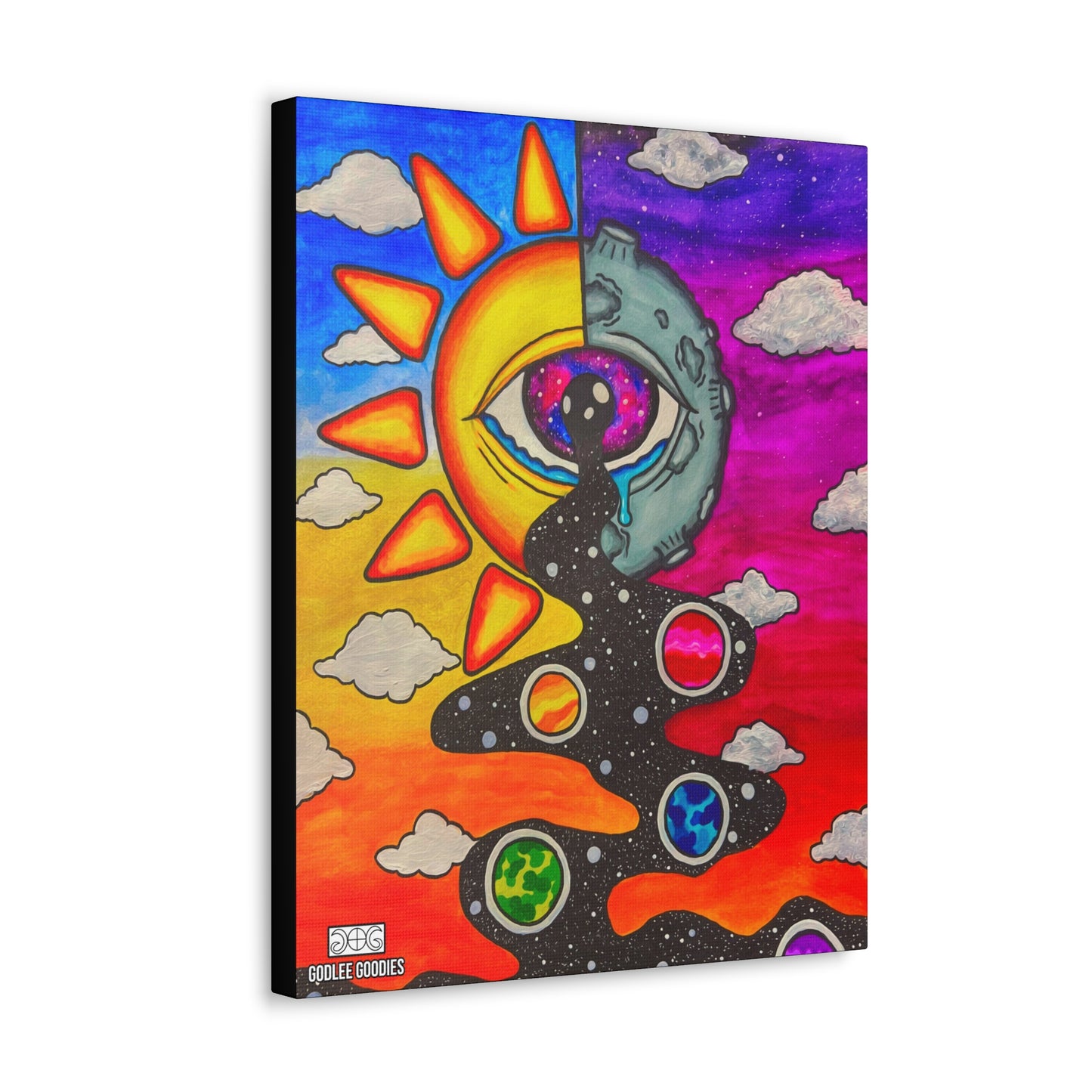 Solar Eyeclipse- Canvas