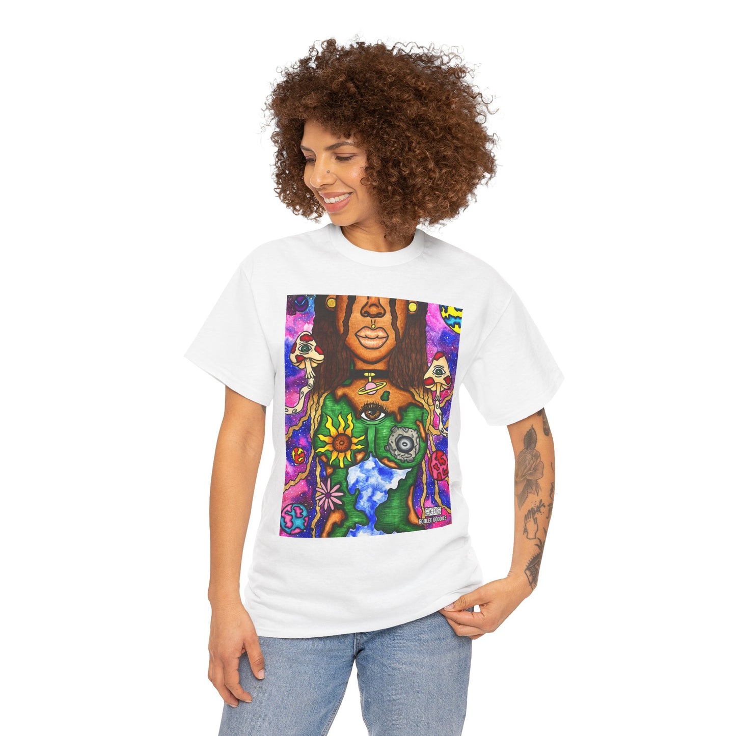 Earth Goddess- Cotton T-Shirt