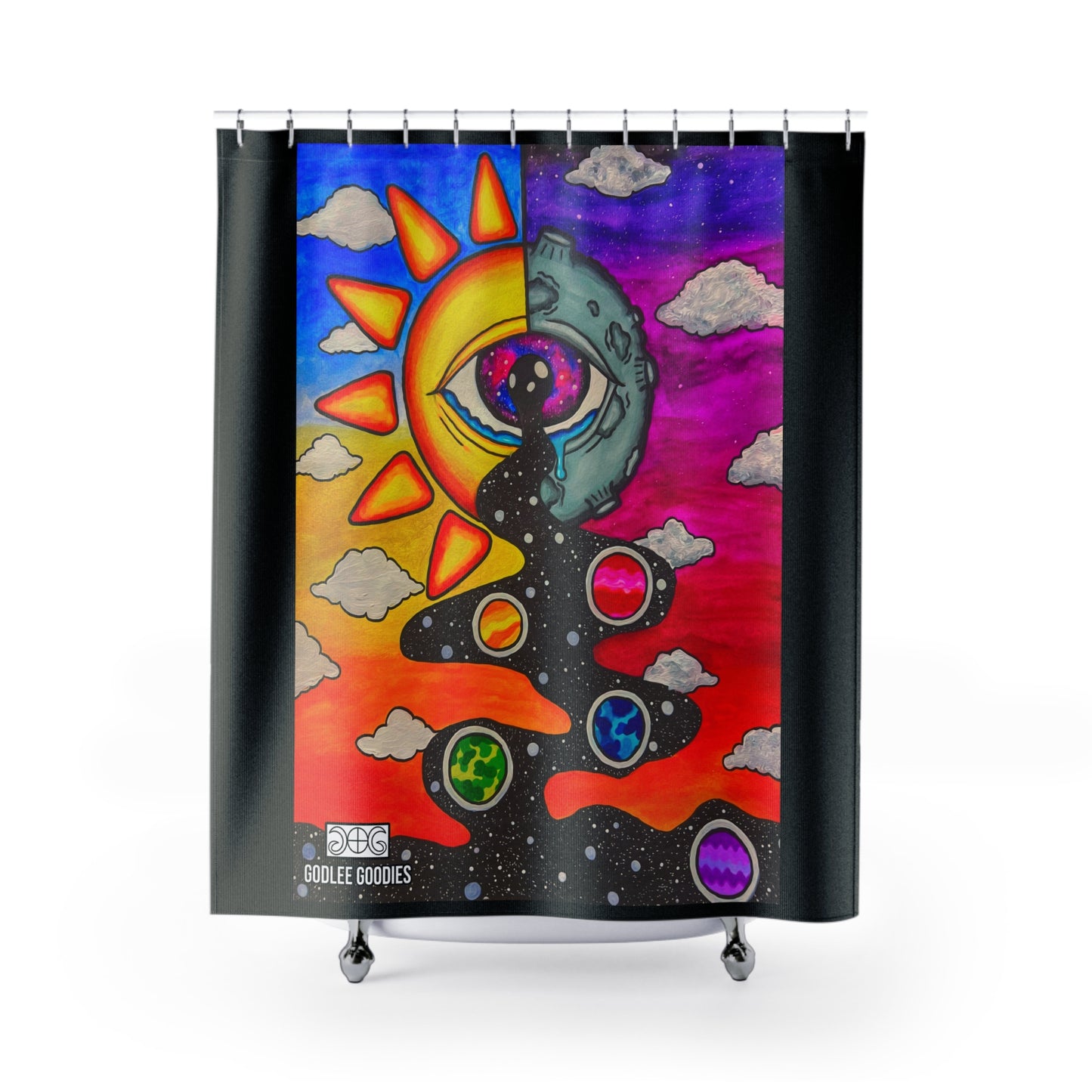 Shower Eyeclipse-  Shower Curtain