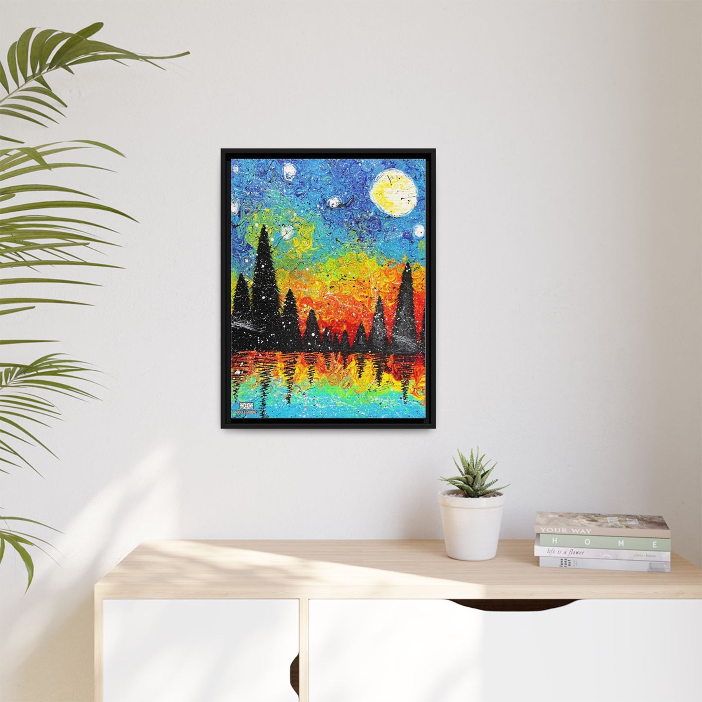 Remember The Rage- Framed Canvas