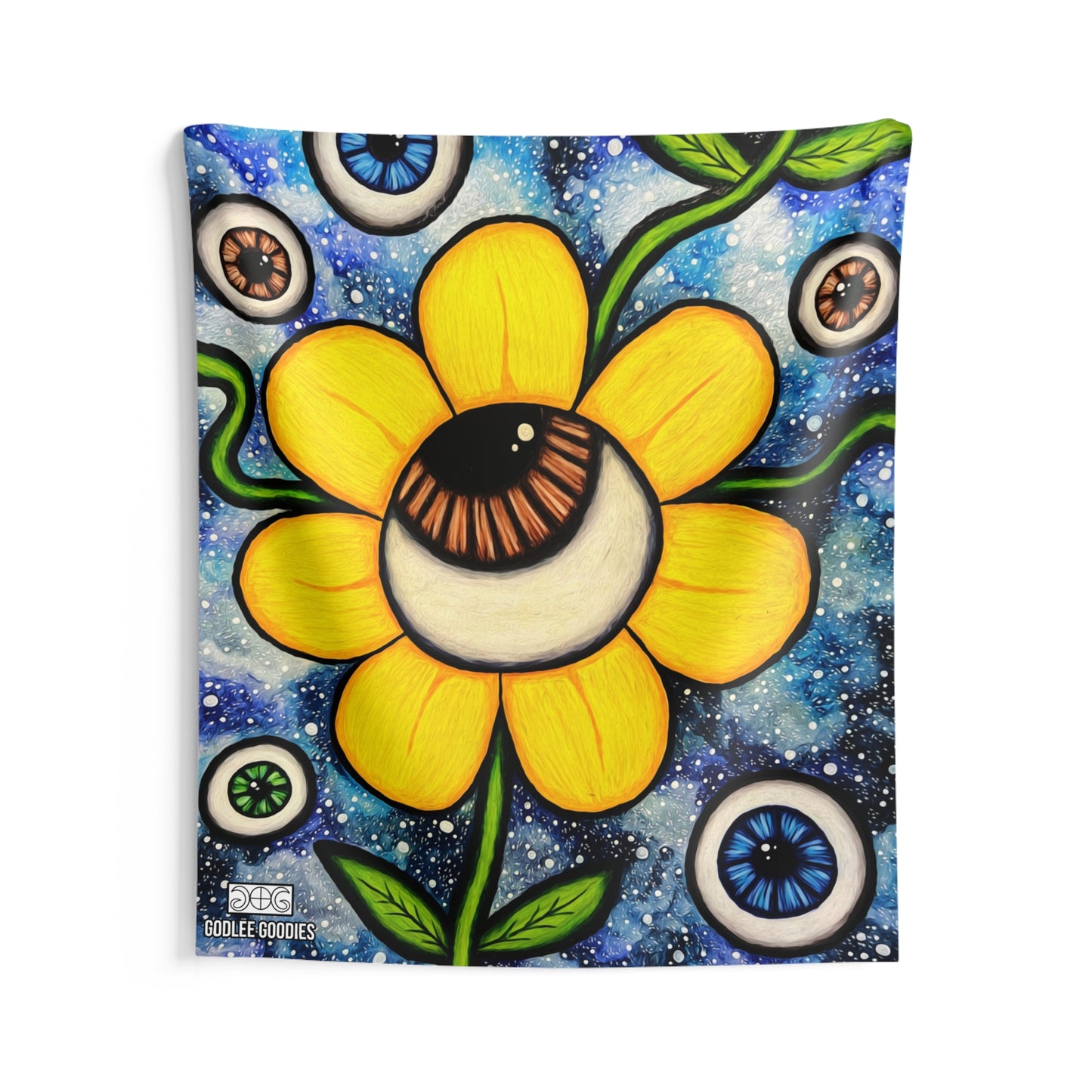 Eye Bloom- Wall Tapestry