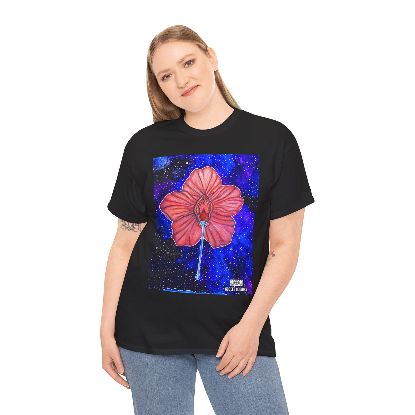 Flower Power- Cotton T-Shirt