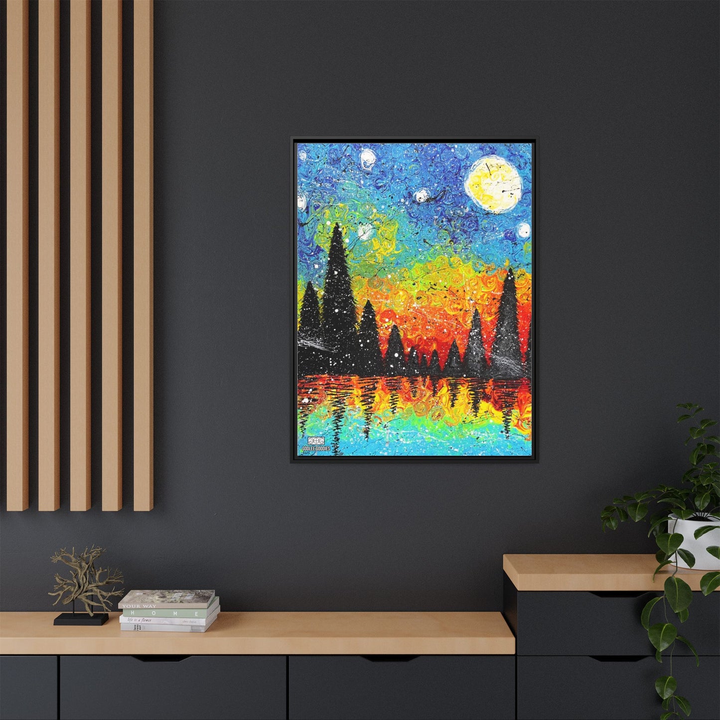 Remember The Rage- Framed Canvas