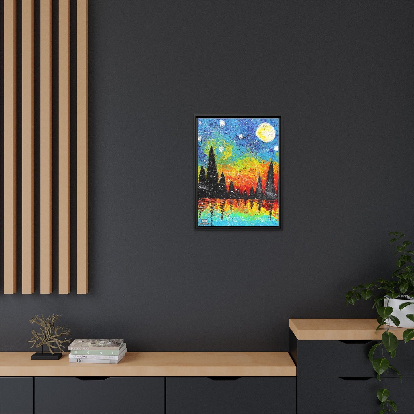 Remember The Rage- Framed Canvas