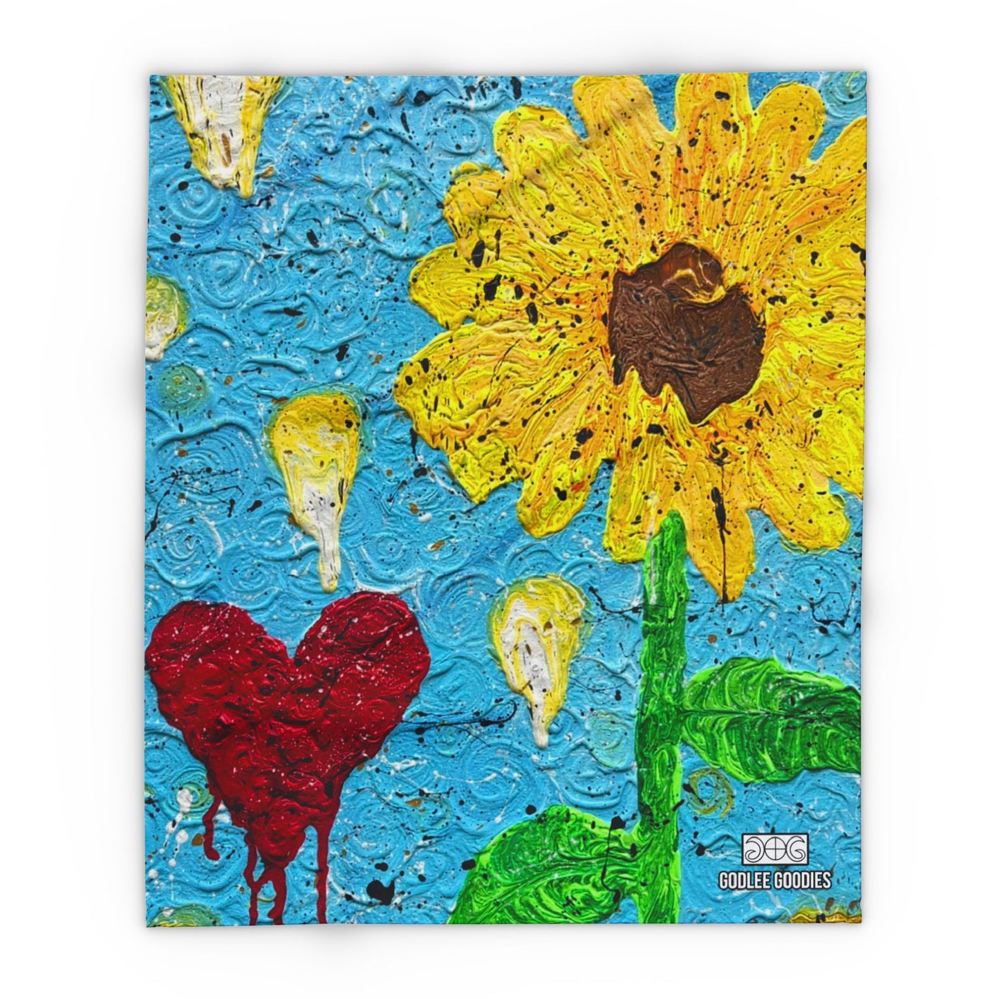 Sun Power- Fleece Blanket