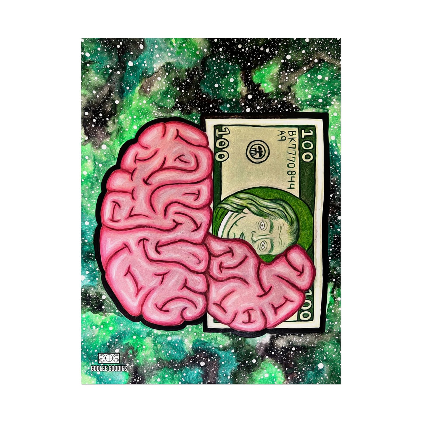 Billionaire Mindset- Rolled Poster