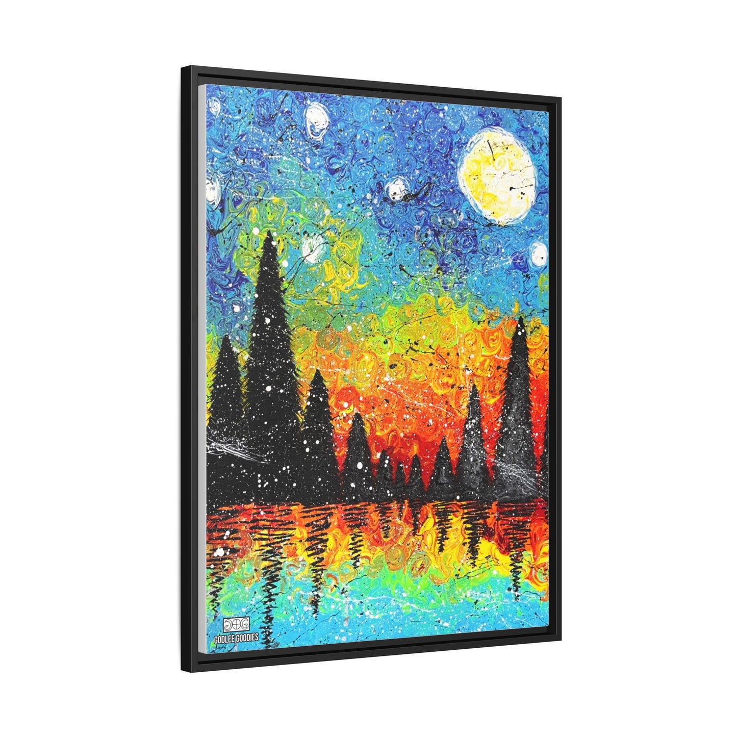 Remember The Rage- Framed Canvas