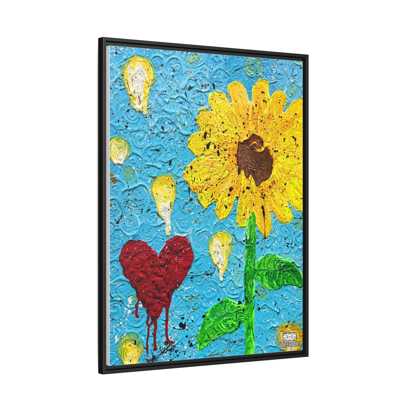 Sun Power- Framed Canvas