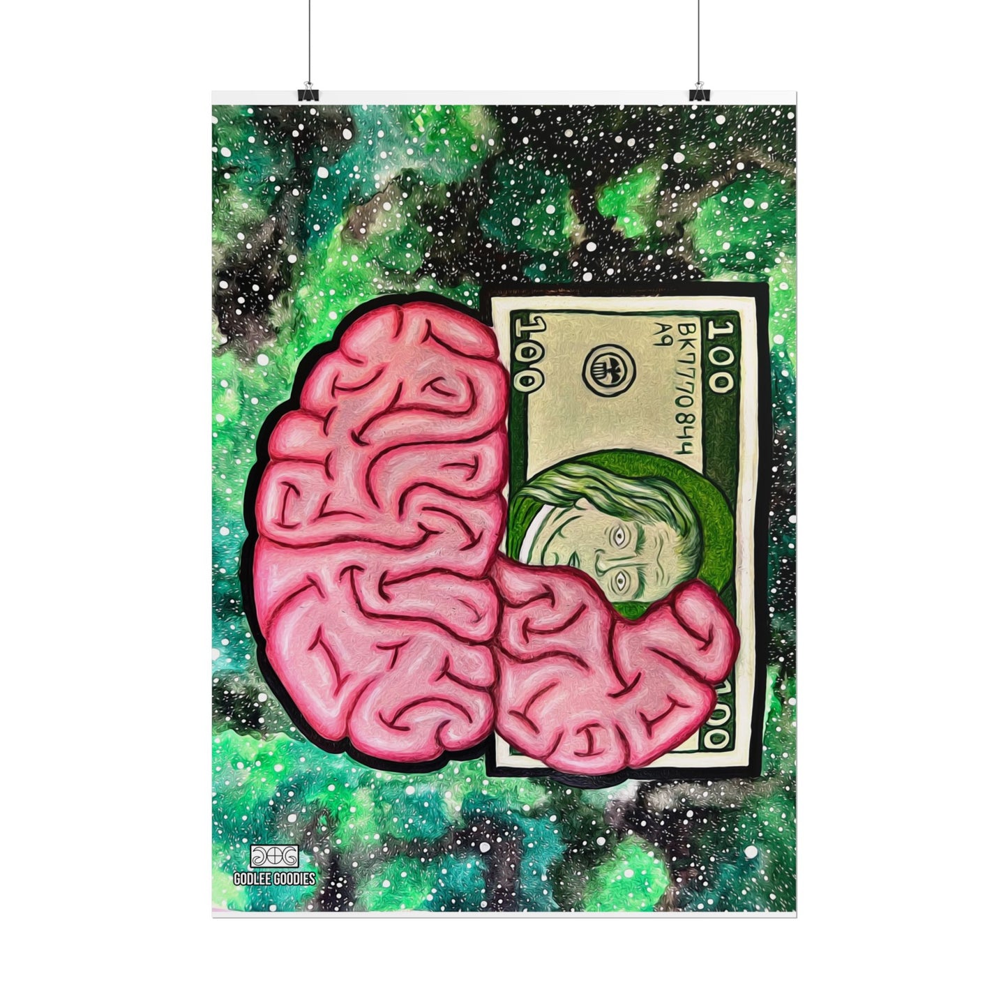 Billionaire Mindset- Rolled Poster
