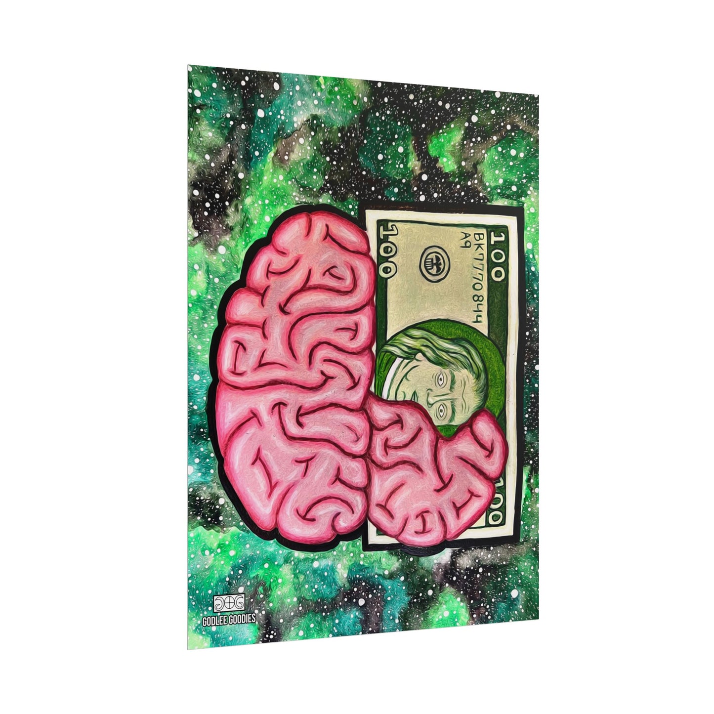 Billionaire Mindset- Rolled Poster