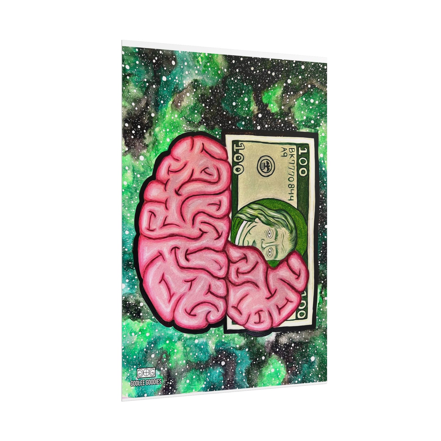 Billionaire Mindset- Rolled Poster