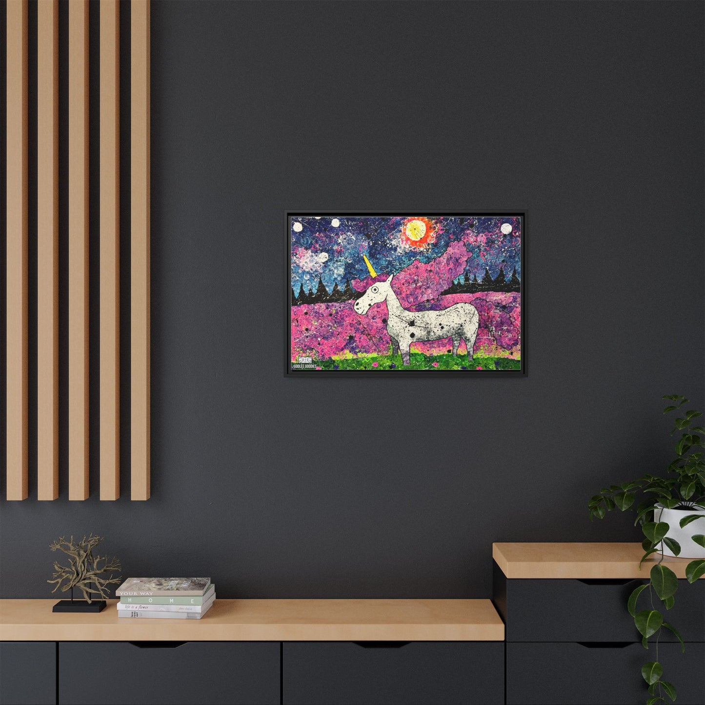Starlight- Framed Canvas