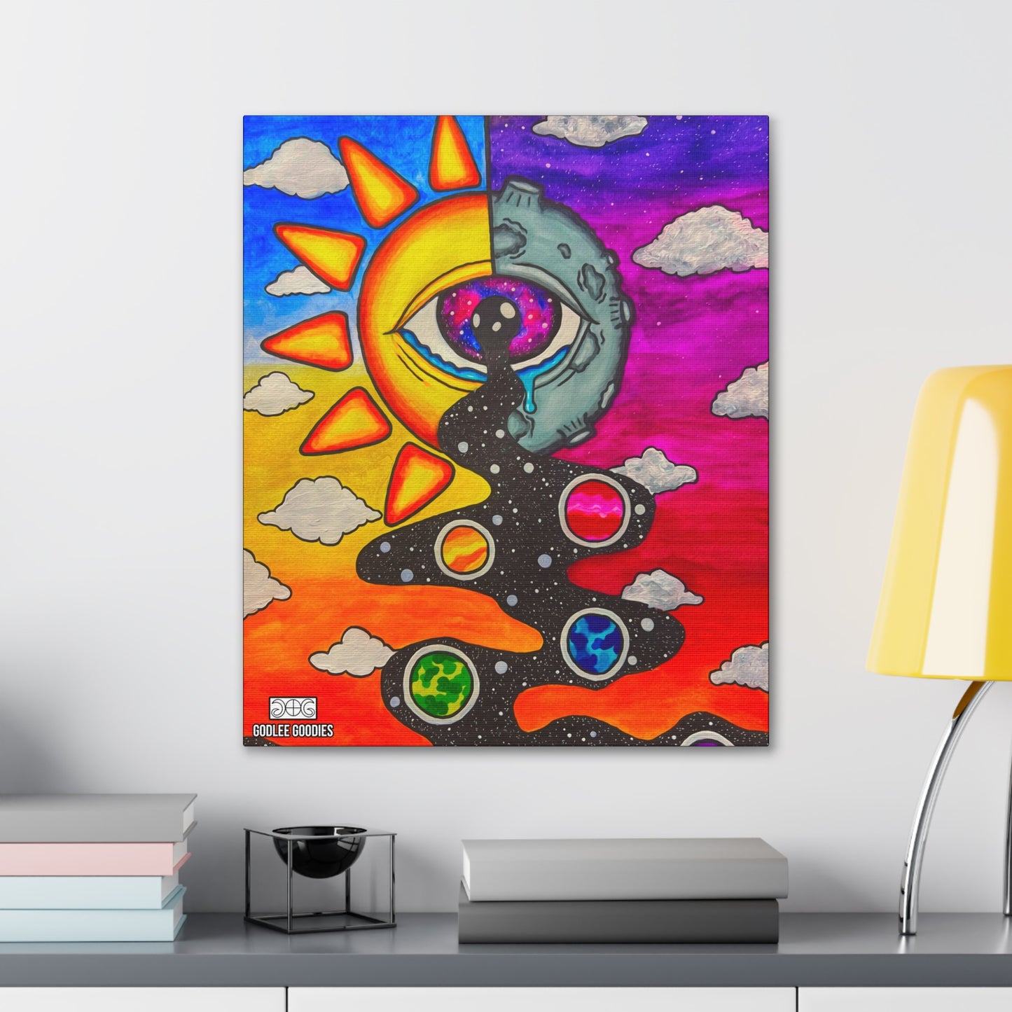 Solar Eyeclipse- Canvas
