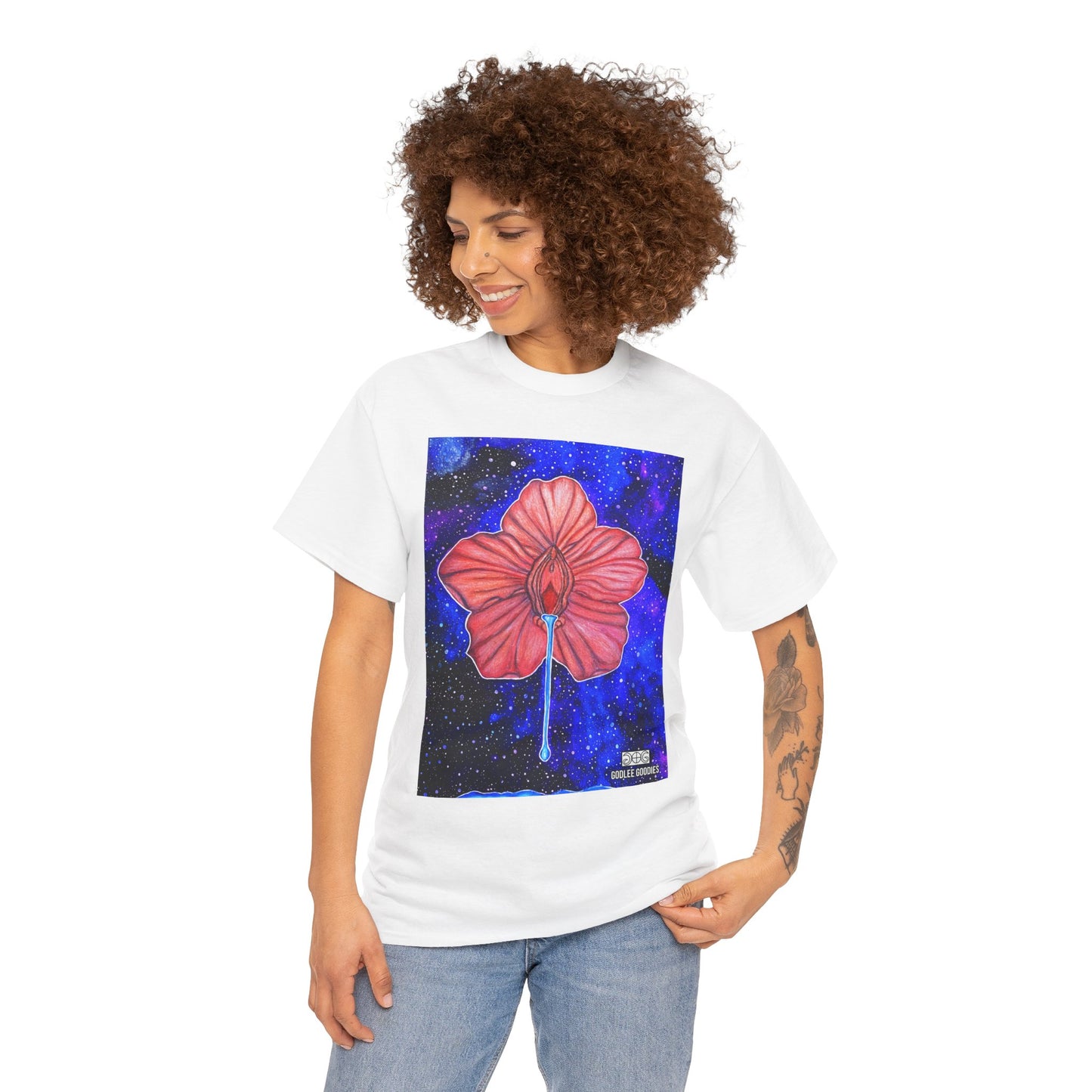 Flower Power- Cotton T-Shirt