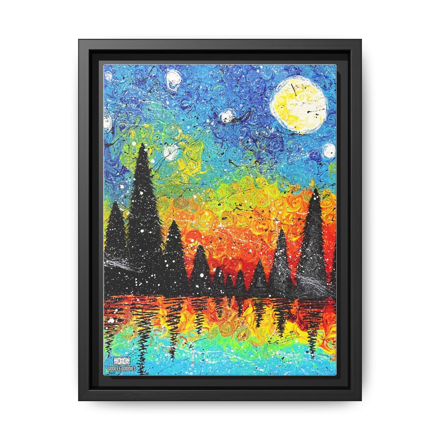 Remember The Rage- Framed Canvas