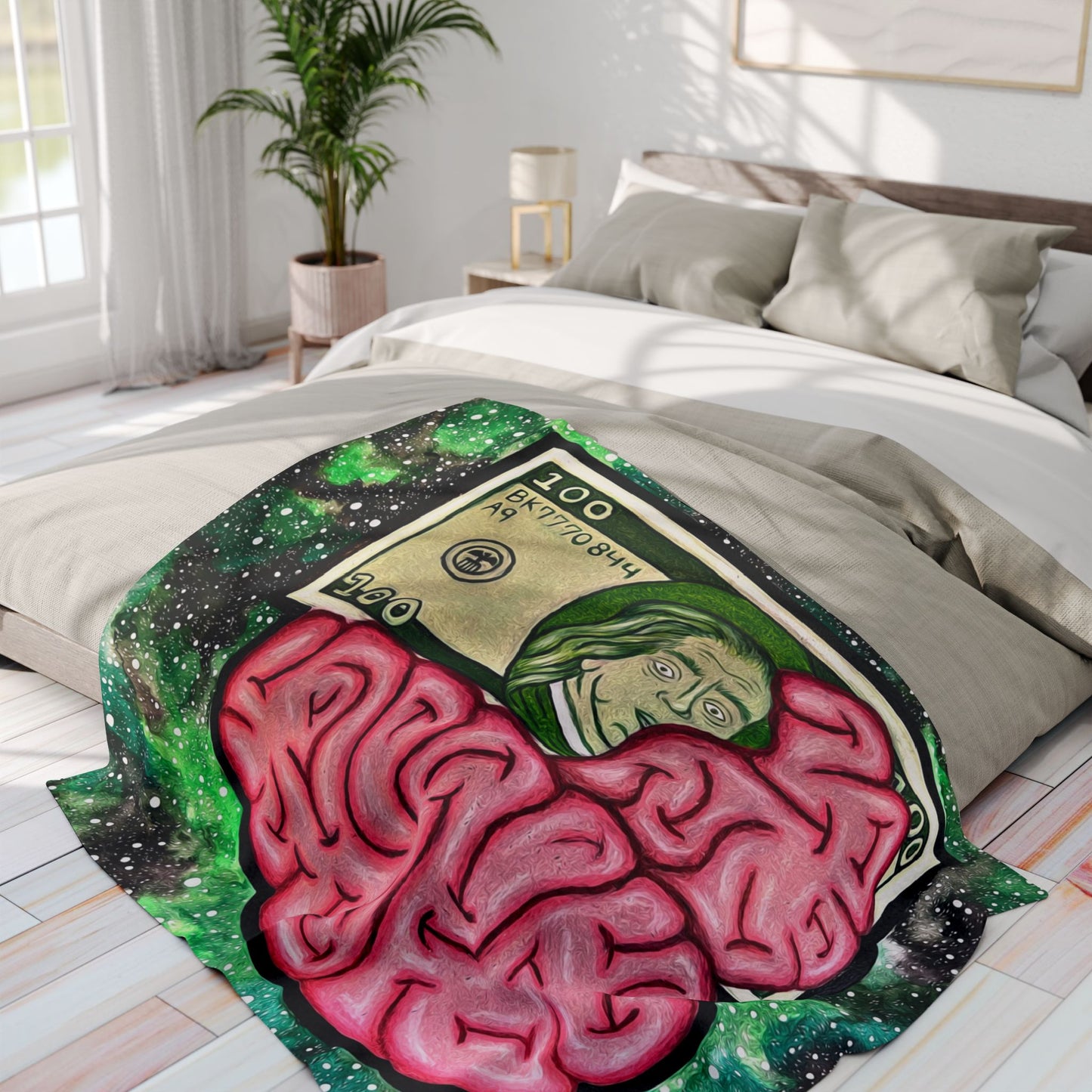 Billionaire Mindset- Fleece Blanket