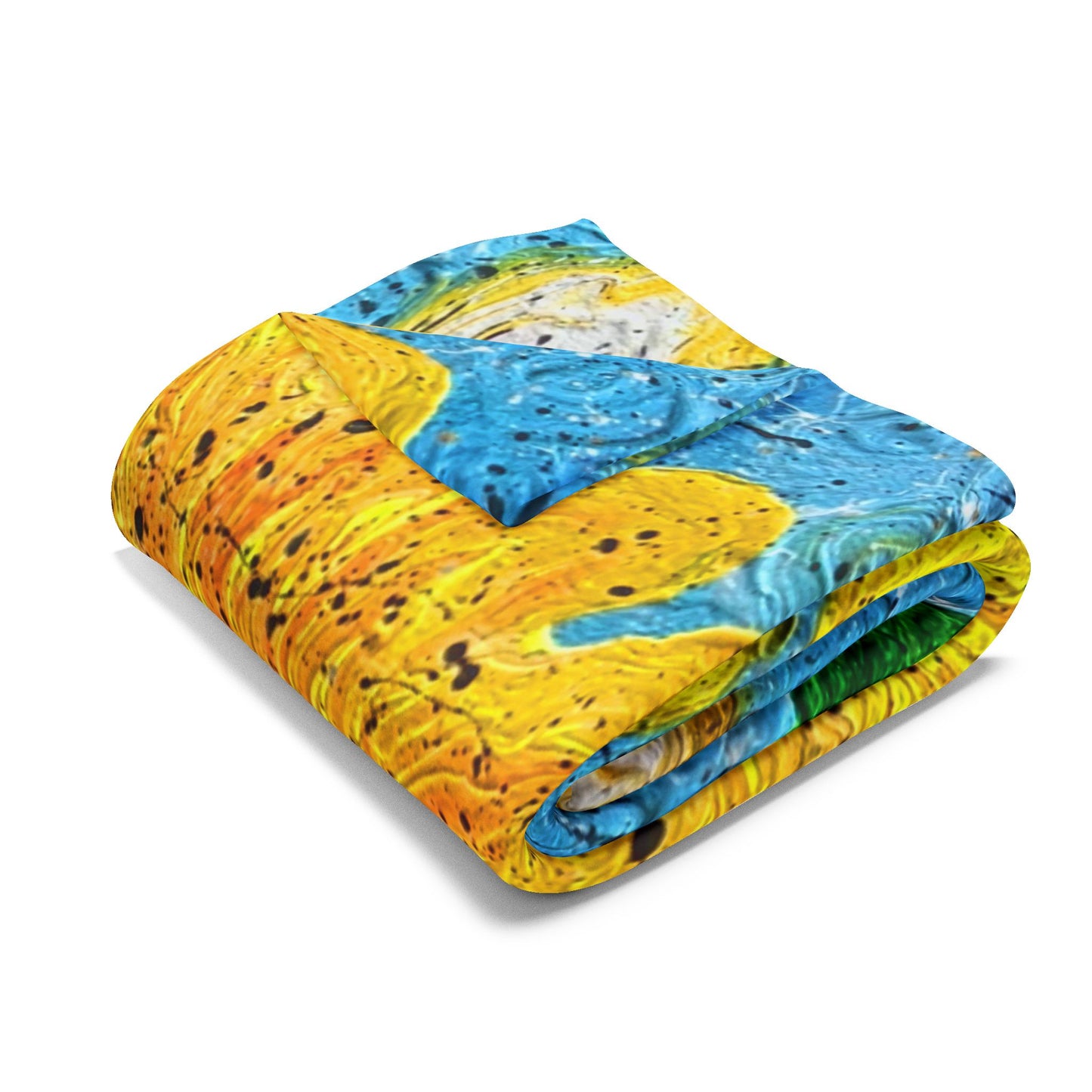 Sun Power- Fleece Blanket