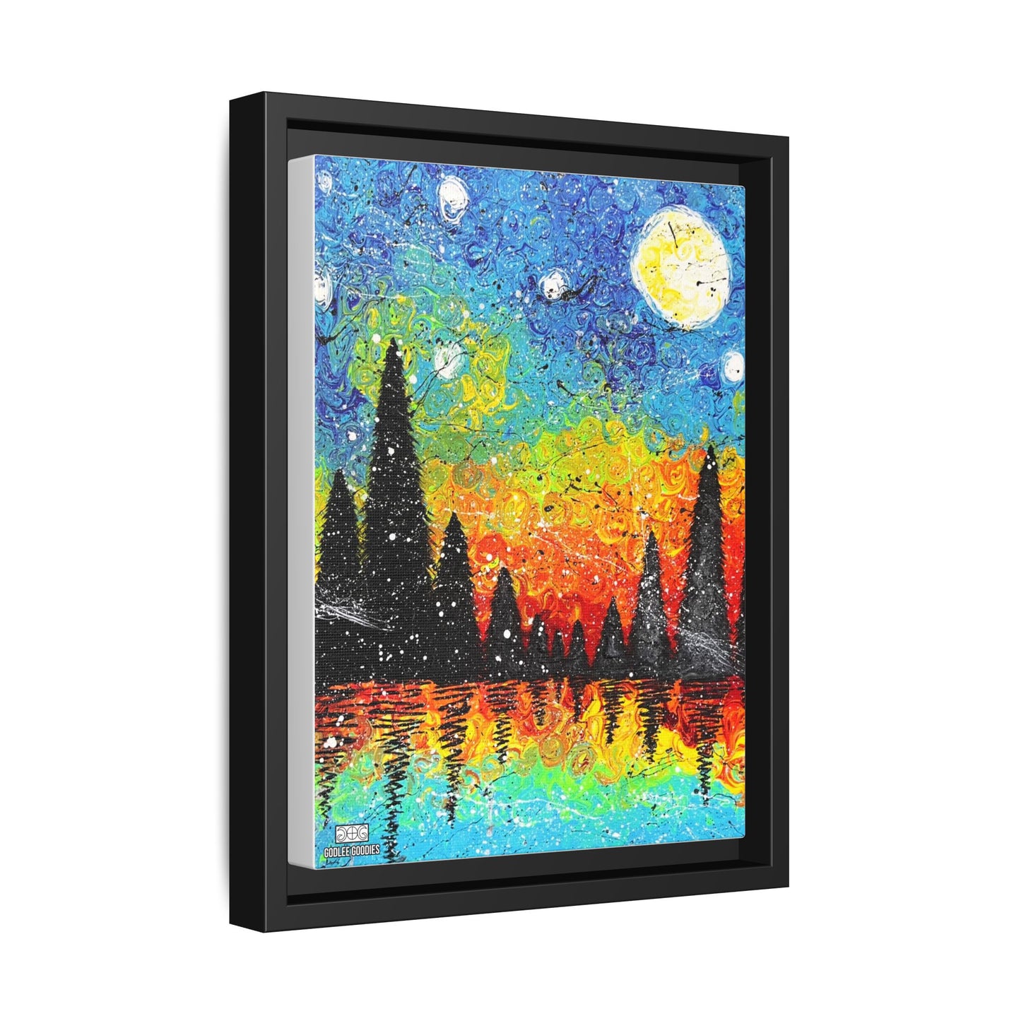 Remember The Rage- Framed Canvas