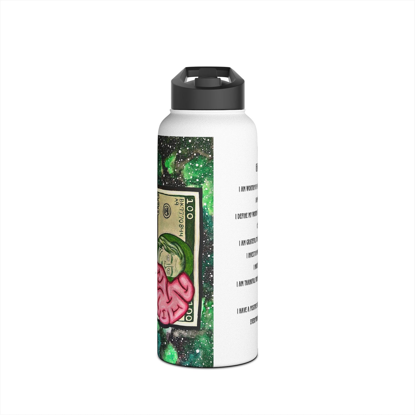 Billionaire Mindset- Water Bottle