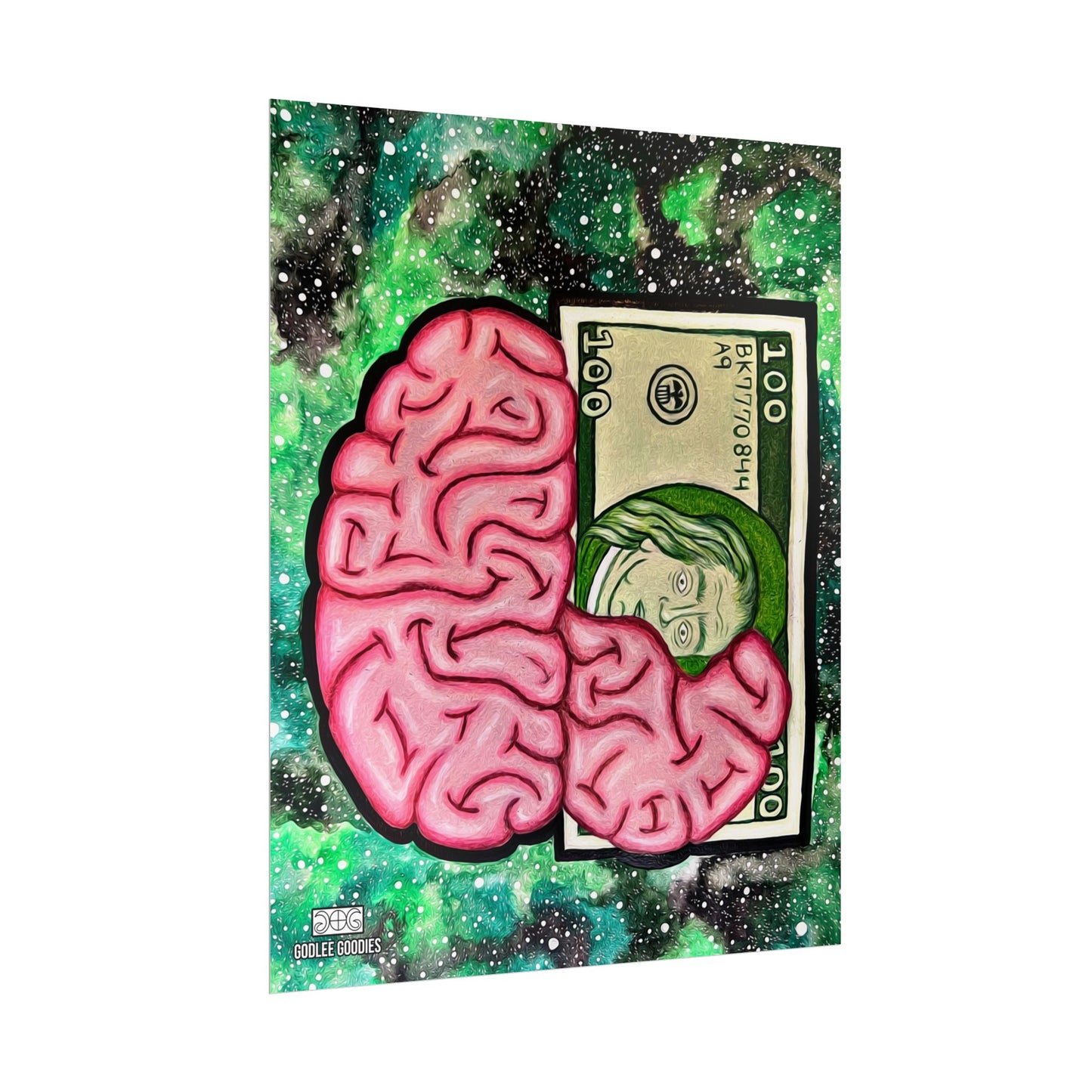 Billionaire Mindset- Rolled Poster