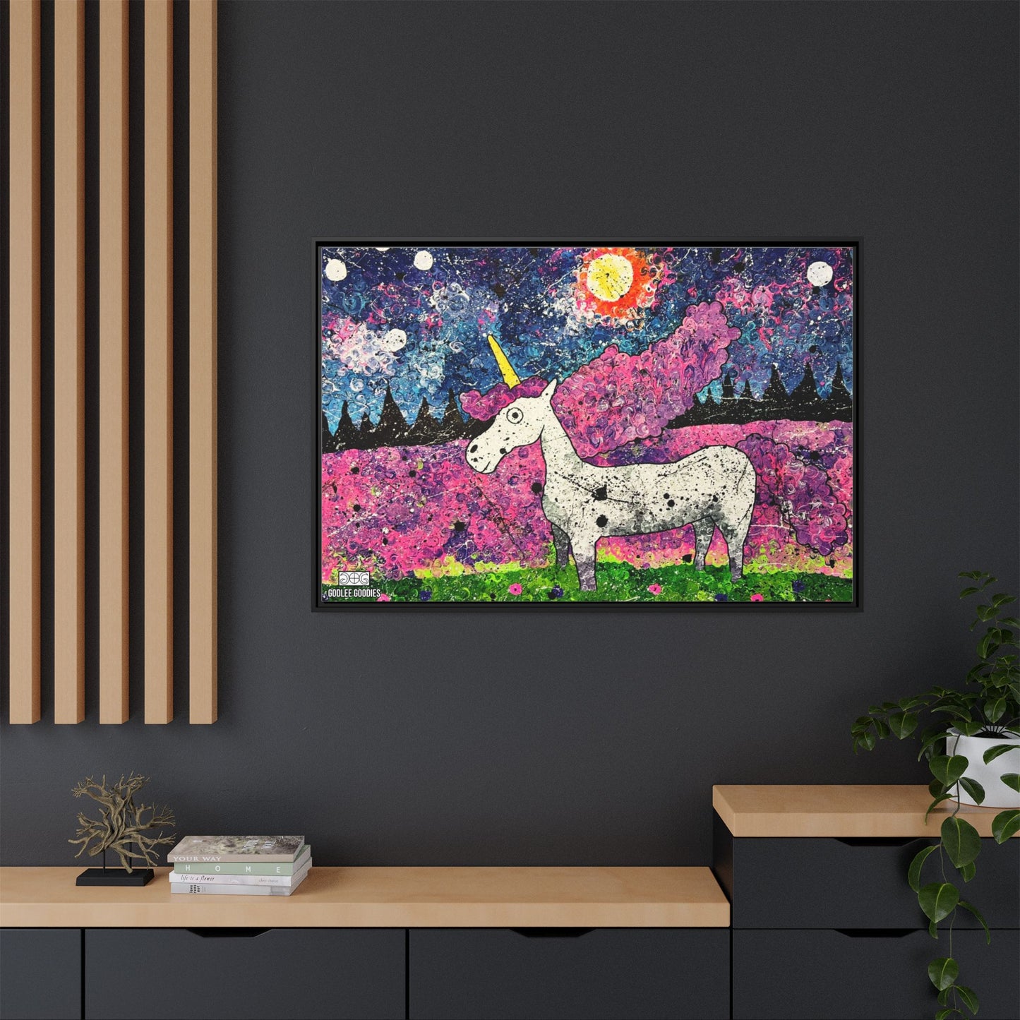 Starlight- Framed Canvas