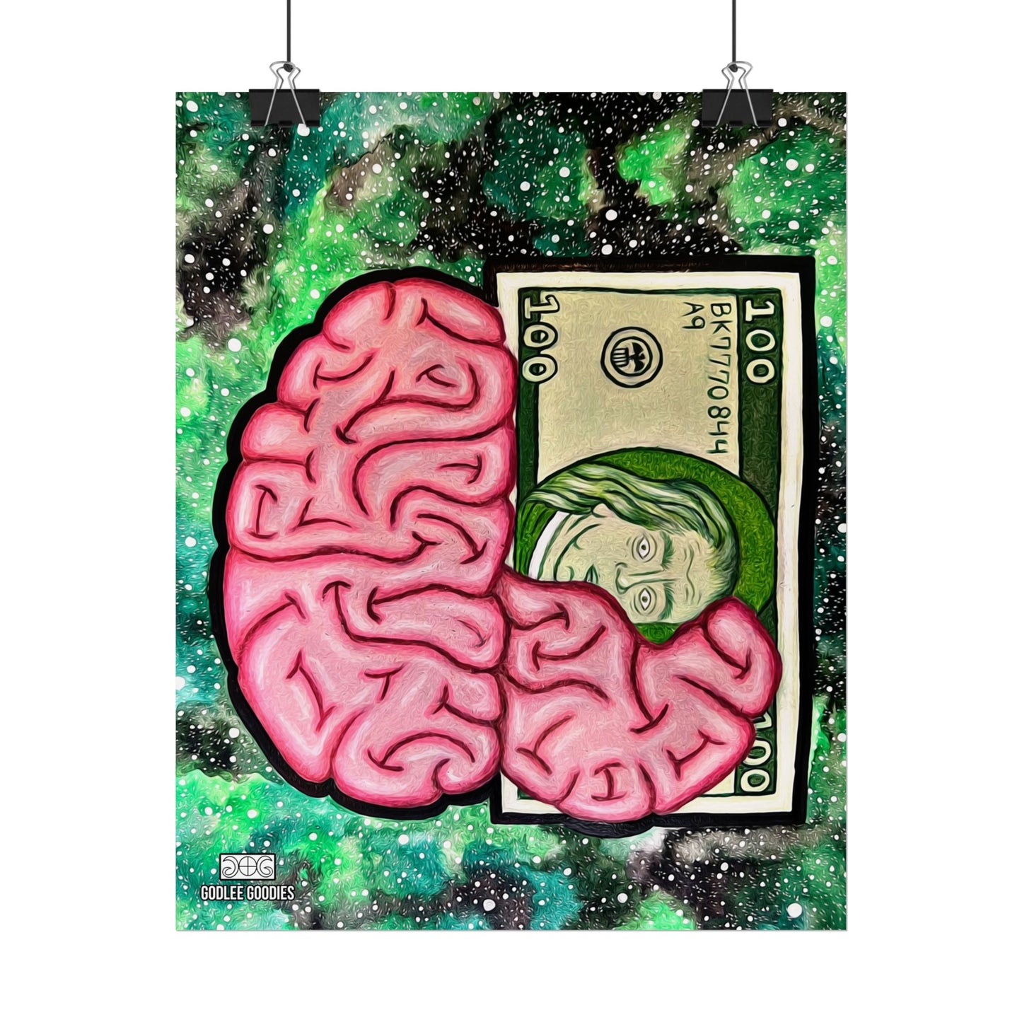 Billionaire Mindset- Rolled Poster