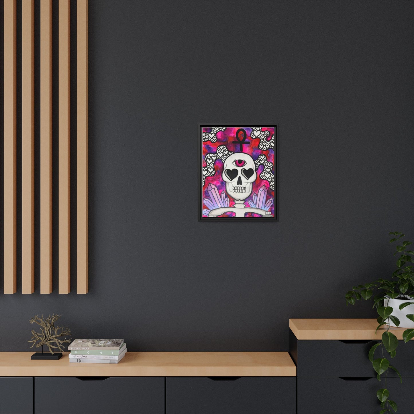 Eyes For You- Framed Canvas