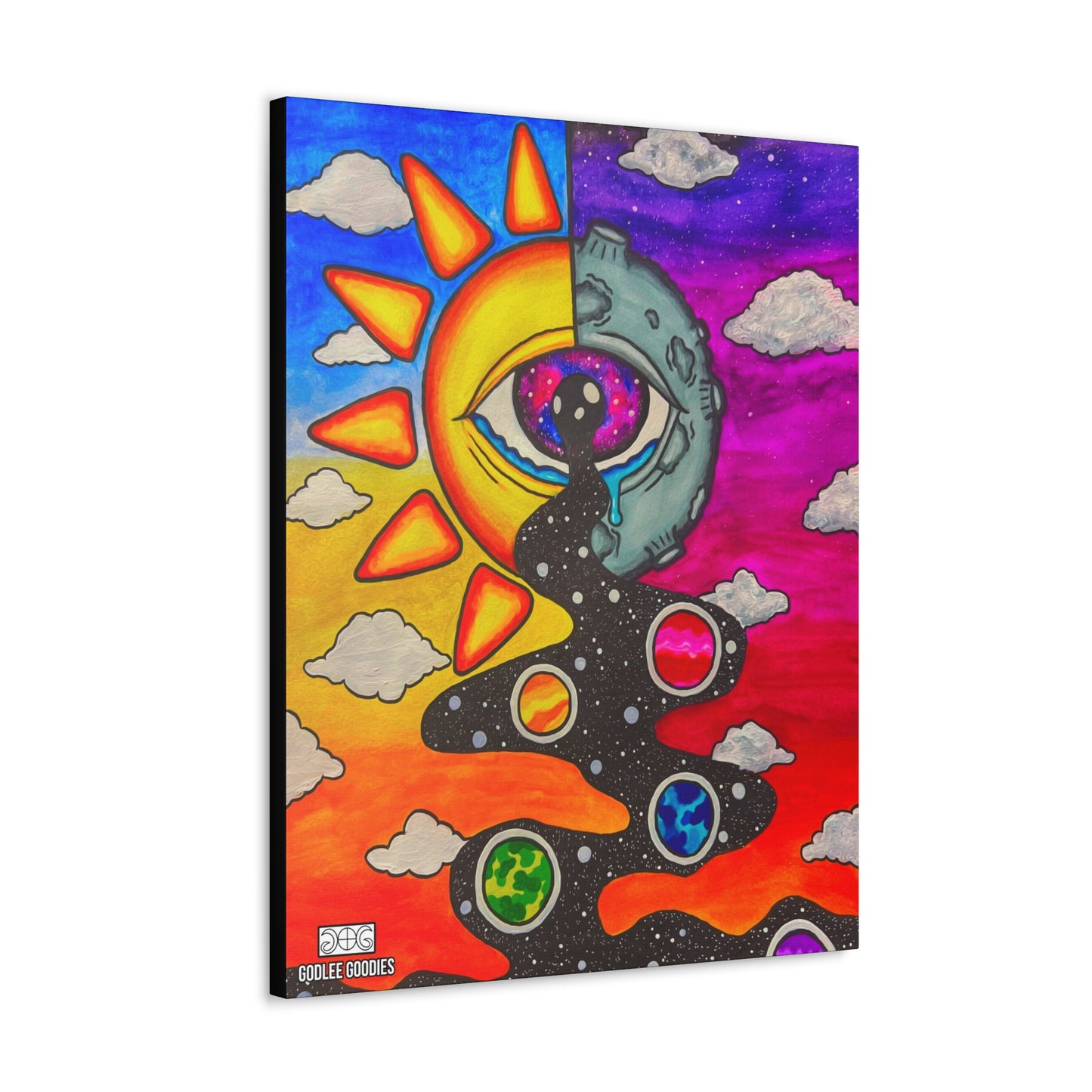 Solar Eyeclipse- Canvas