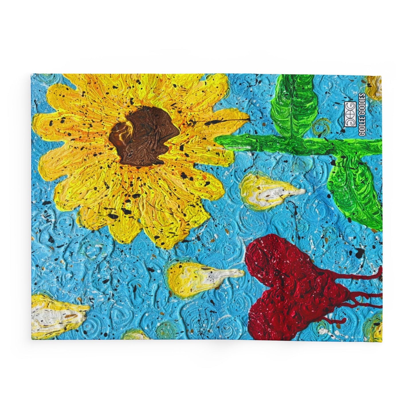 Sun Power- Fleece Blanket