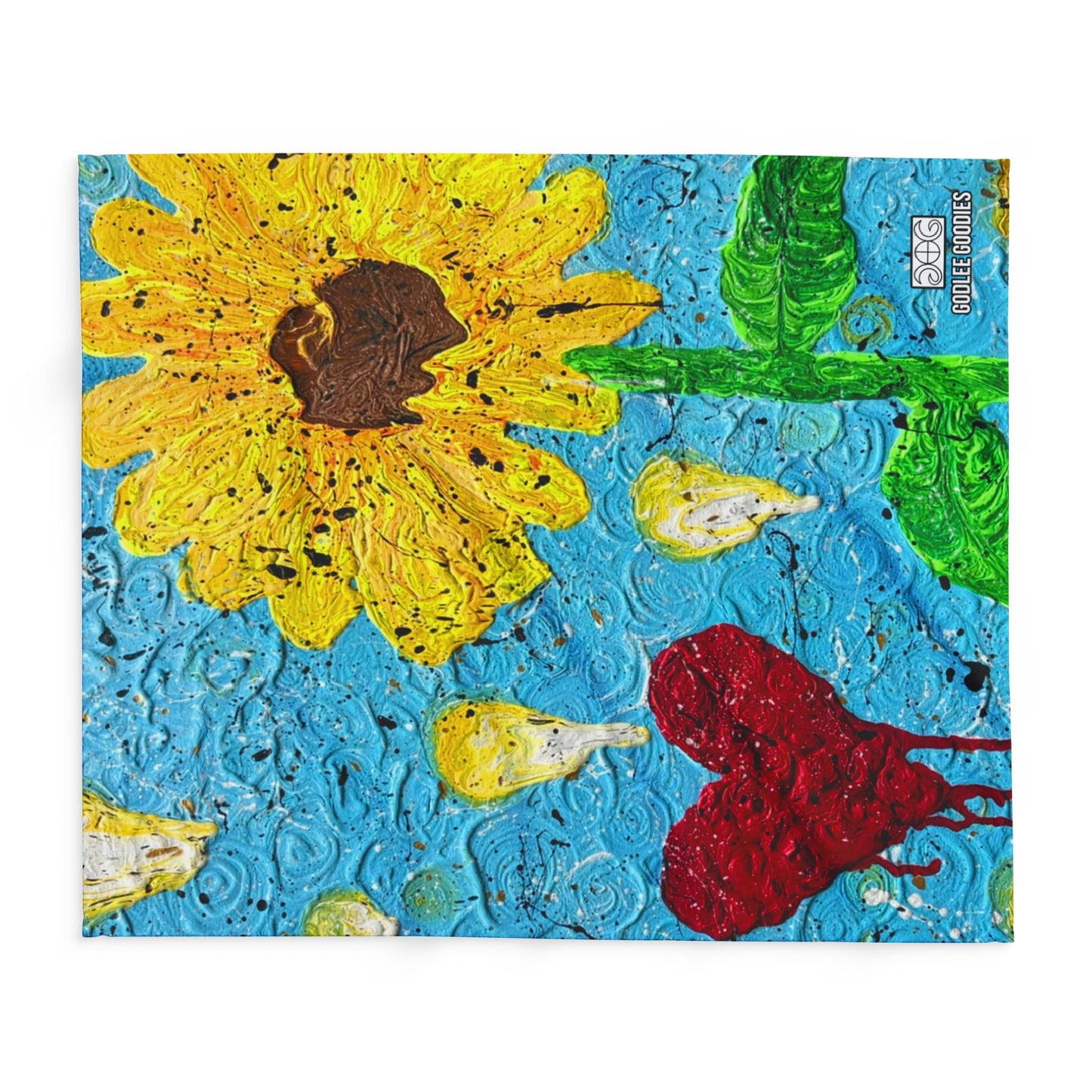 Sun Power- Fleece Blanket