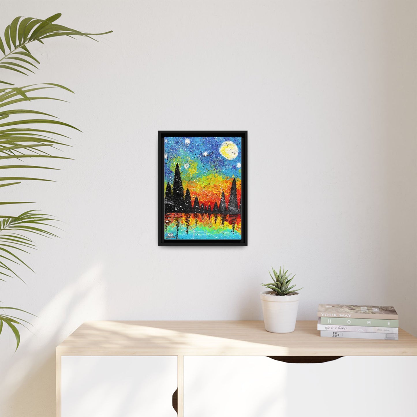 Remember The Rage- Framed Canvas