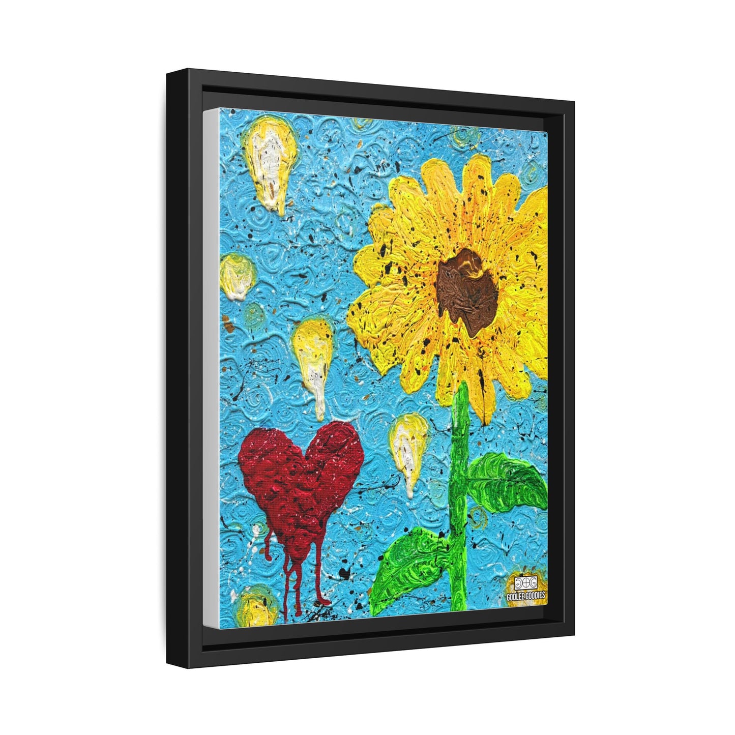 Sun Power- Framed Canvas