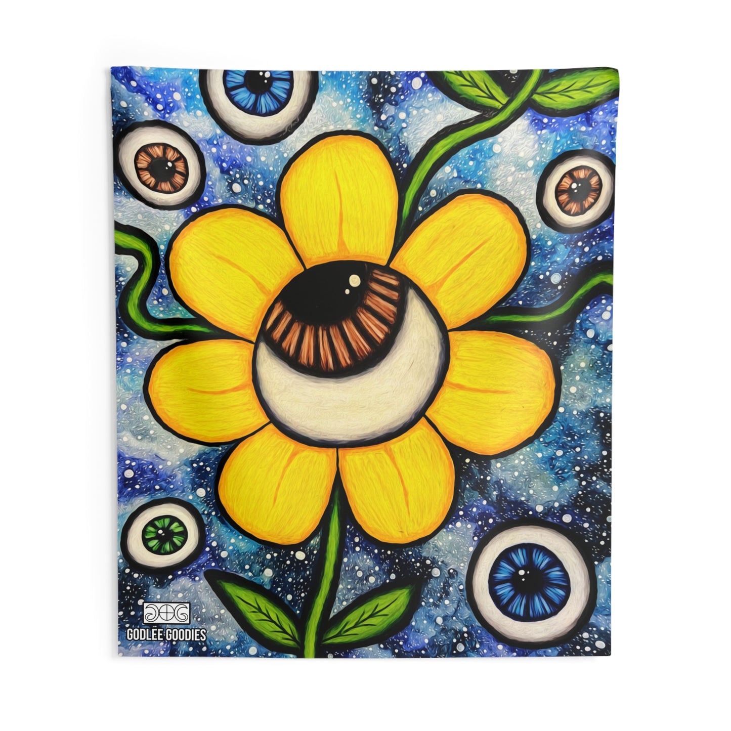 Eye Bloom- Wall Tapestry