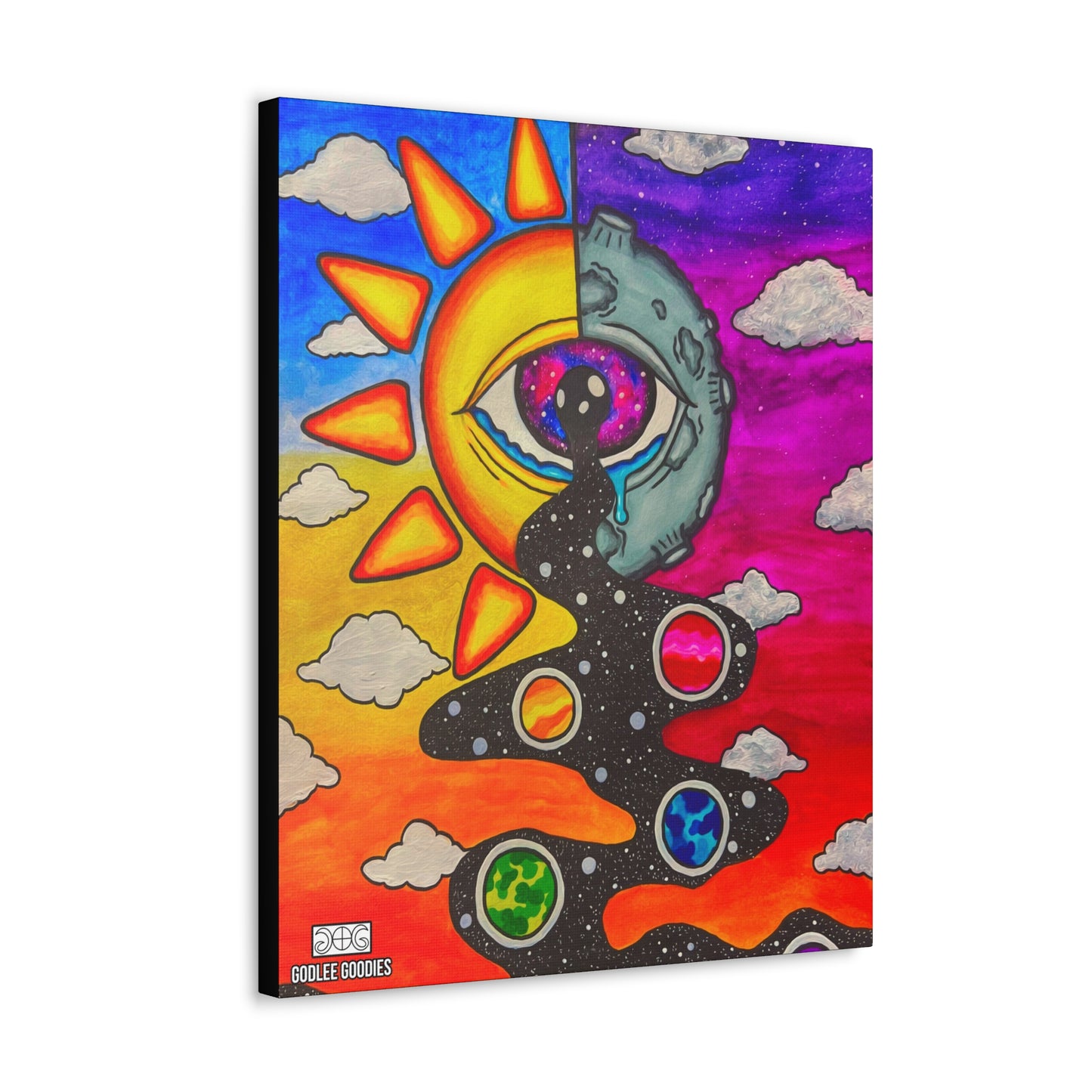 Solar Eyeclipse- Canvas