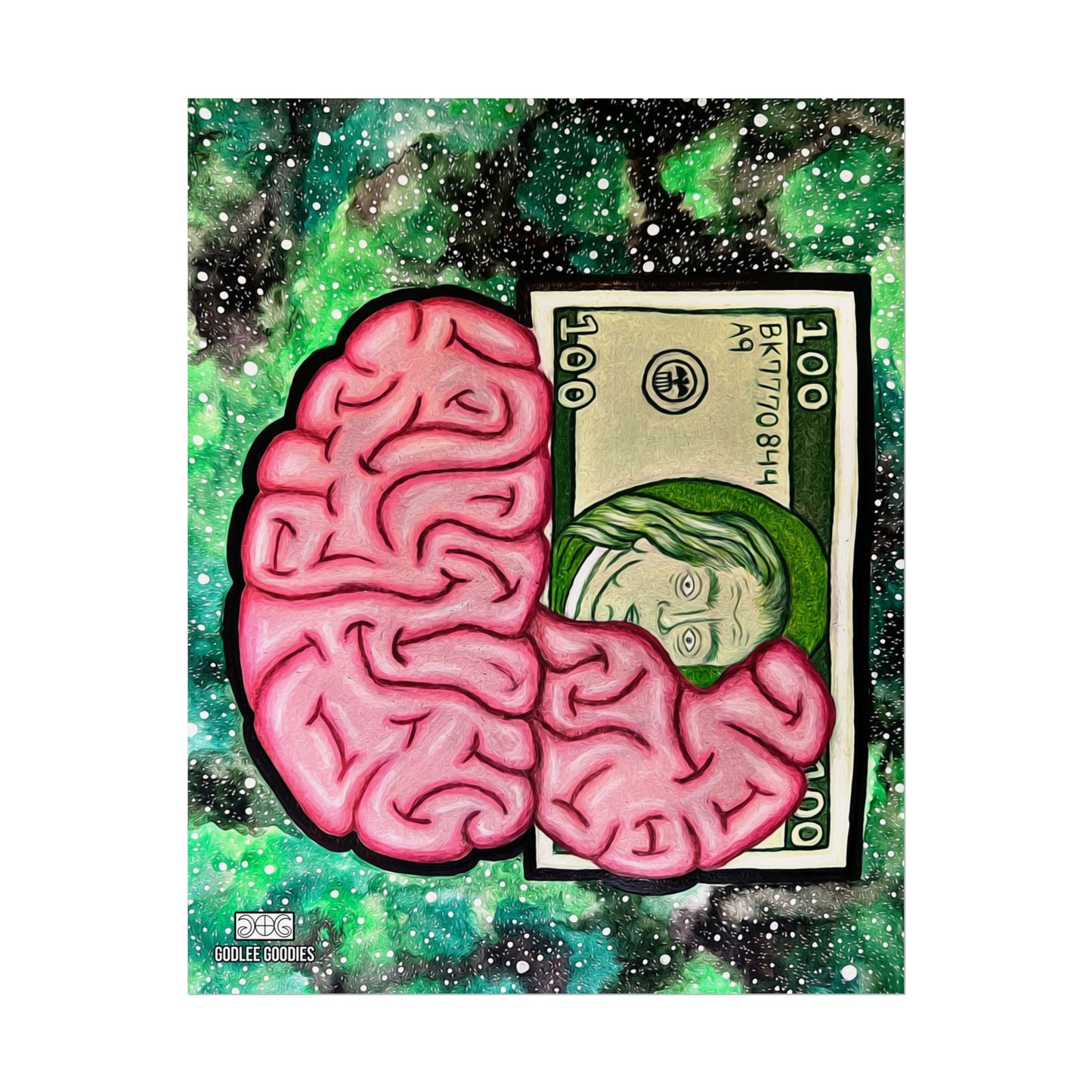 Billionaire Mindset- Rolled Poster