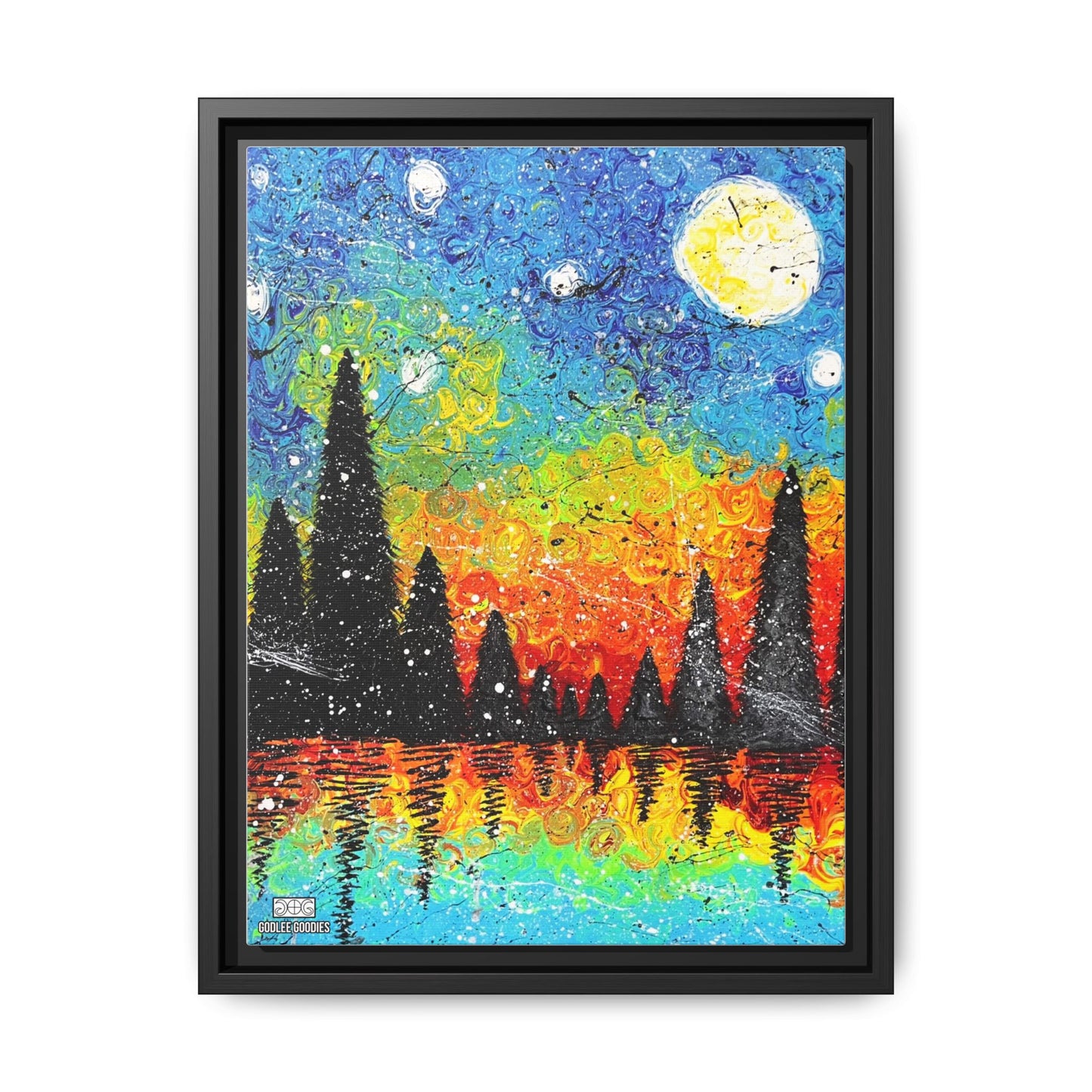 Remember The Rage- Framed Canvas