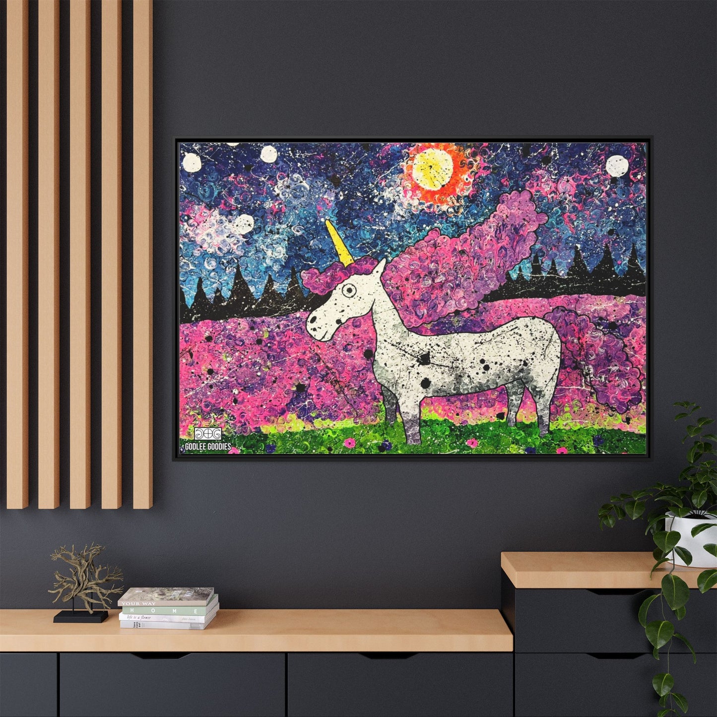 Starlight- Framed Canvas