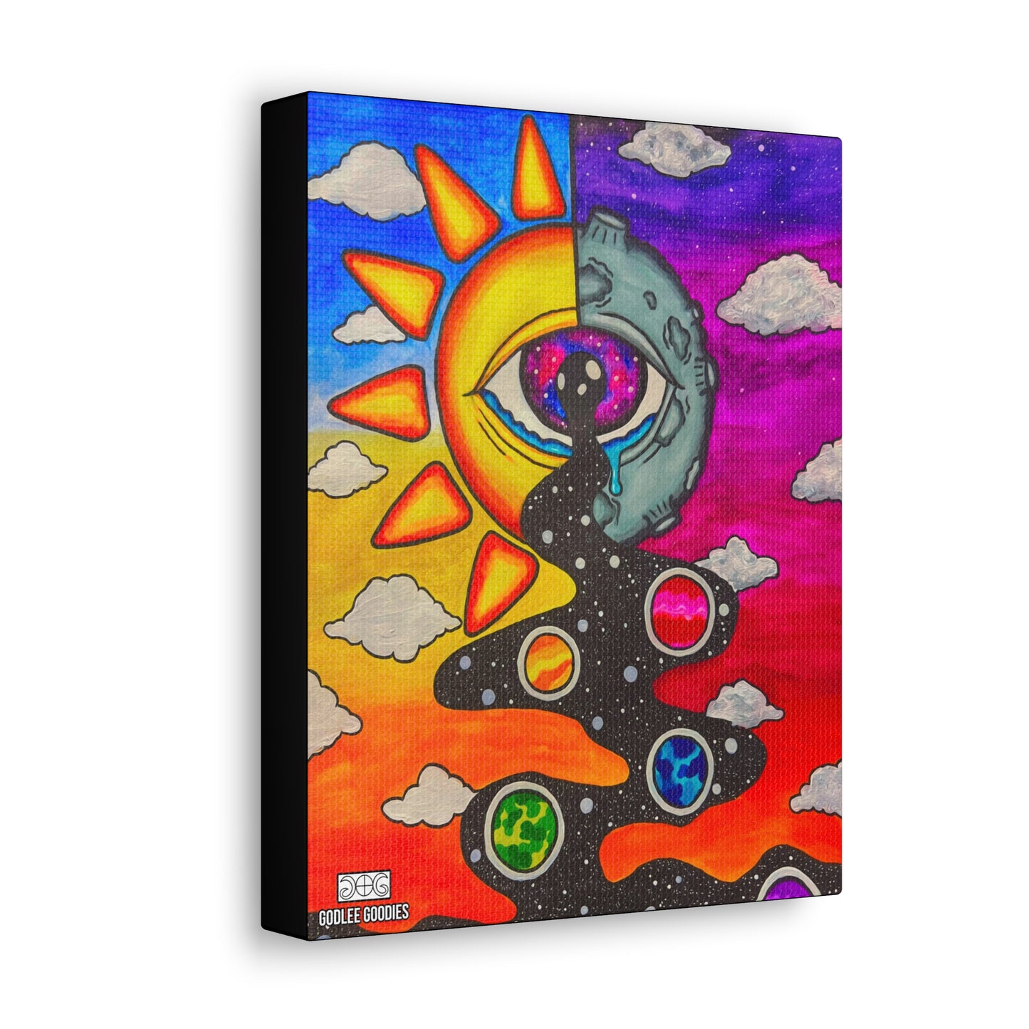 Solar Eyeclipse- Canvas