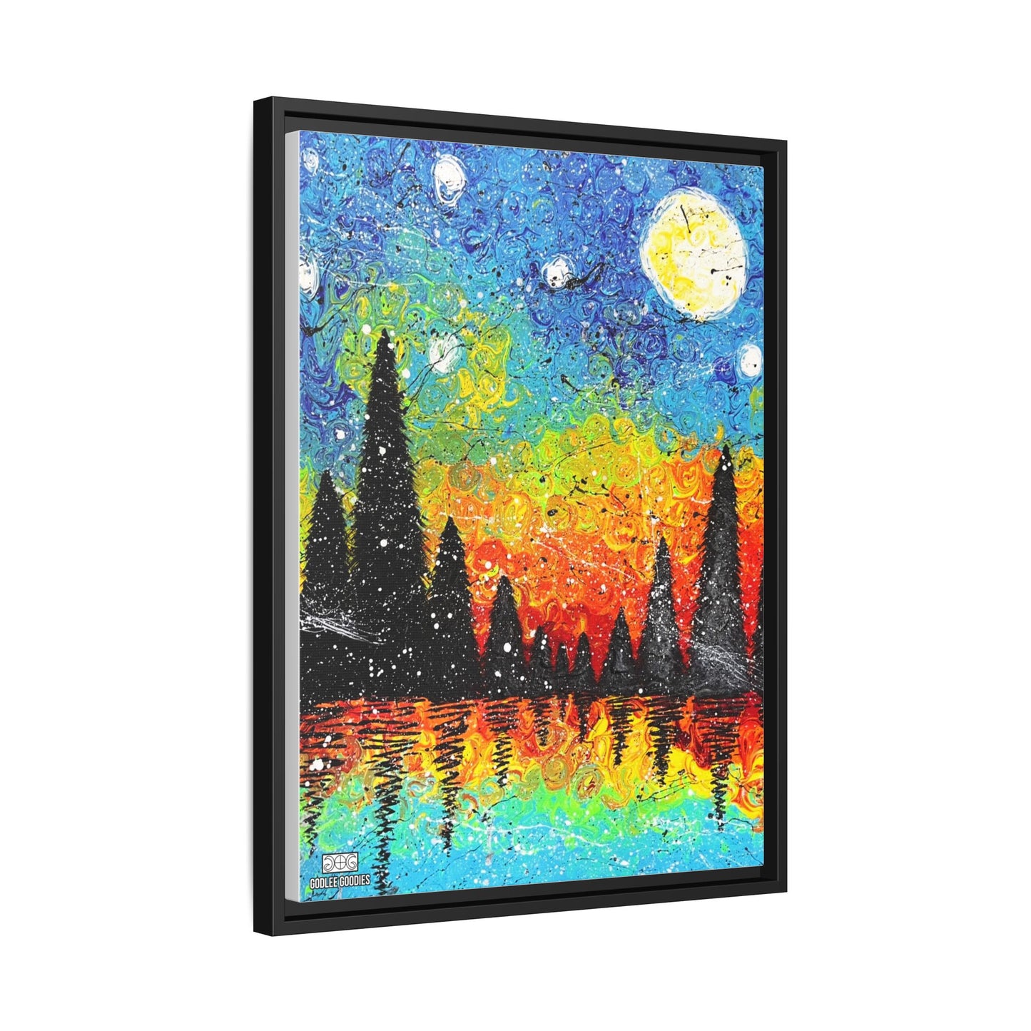 Remember The Rage- Framed Canvas